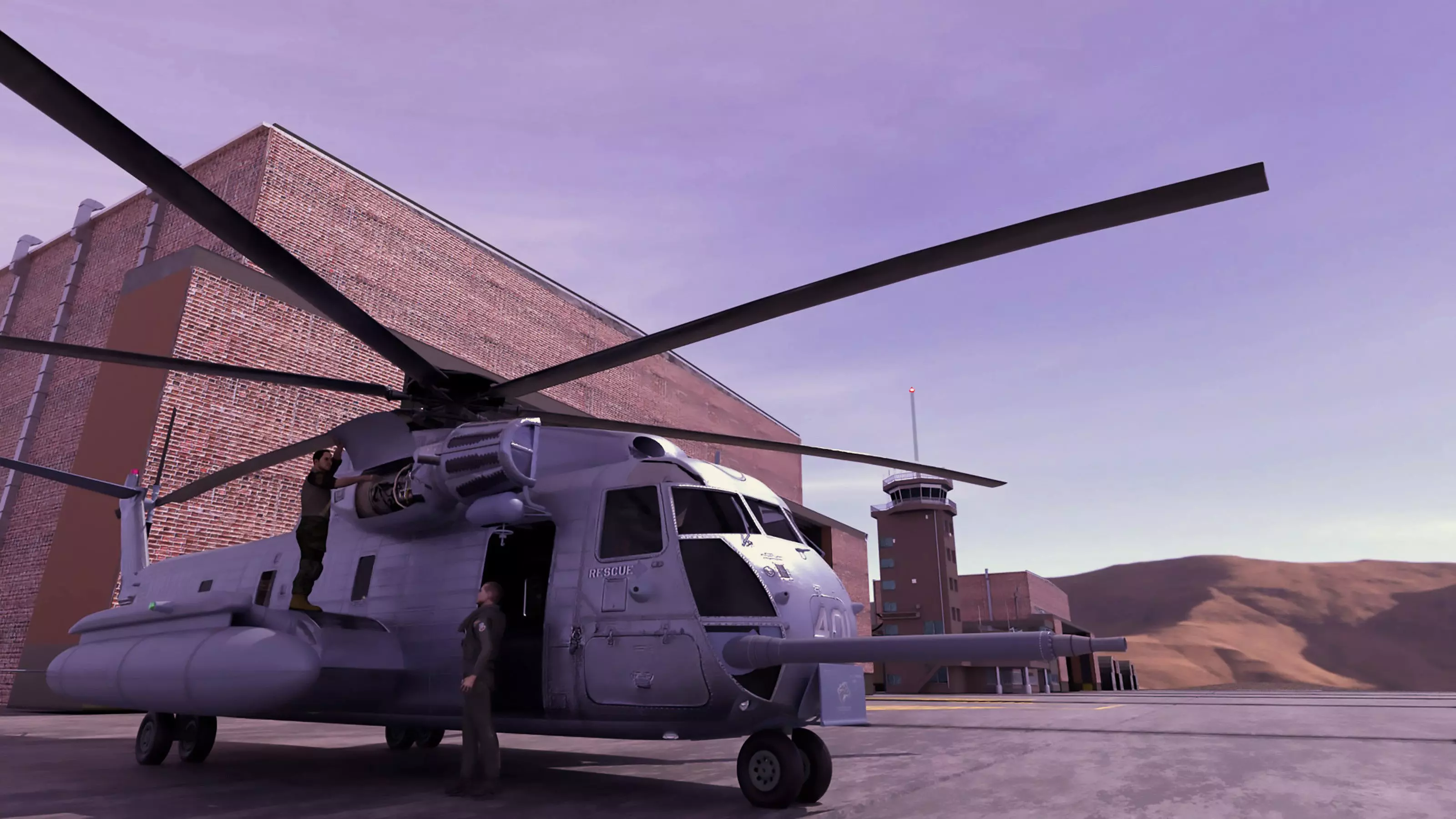 CH 53 Sea Stallion helicopter Free 3D model