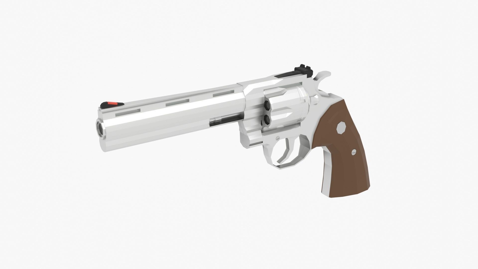 Low-Poly Weapons Pack Low-poly 3D model_22