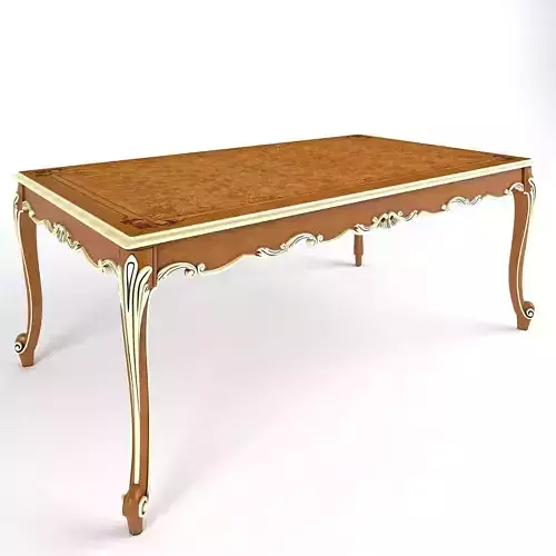 Elegant classic dining table by Modenese