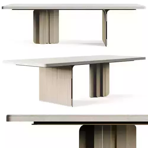 LuxLucia Casa OASIS RECT W280DT1 W280DT3 Dining Table