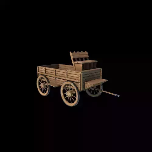 Old Wooden Cart