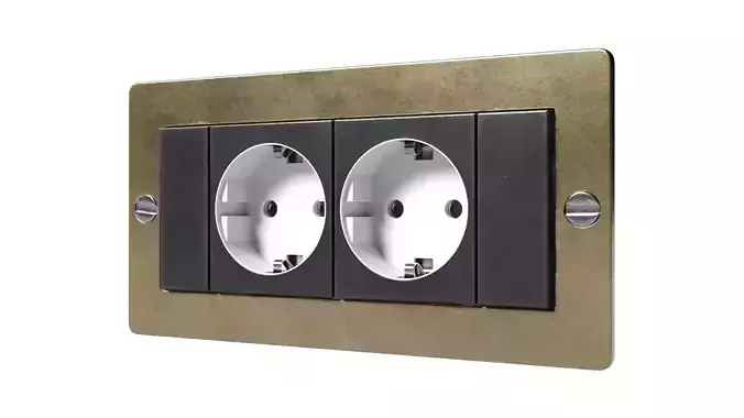 Vintage Golden Socket