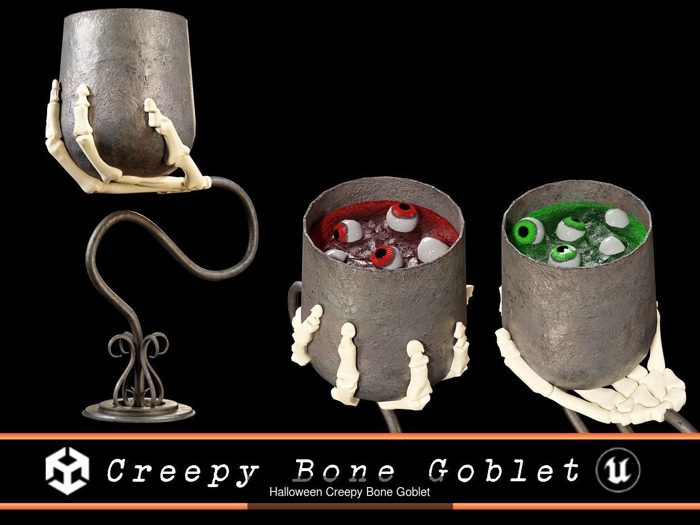 Halloween Decoration Pack 2 3D Model Collection_22