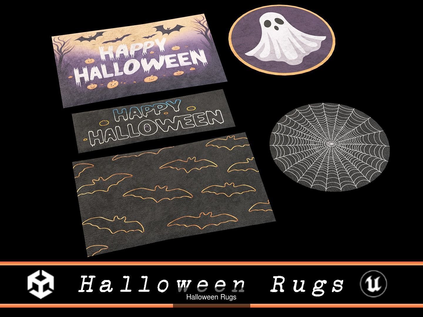 Halloween Decoration Pack 2 3D Model Collection_17