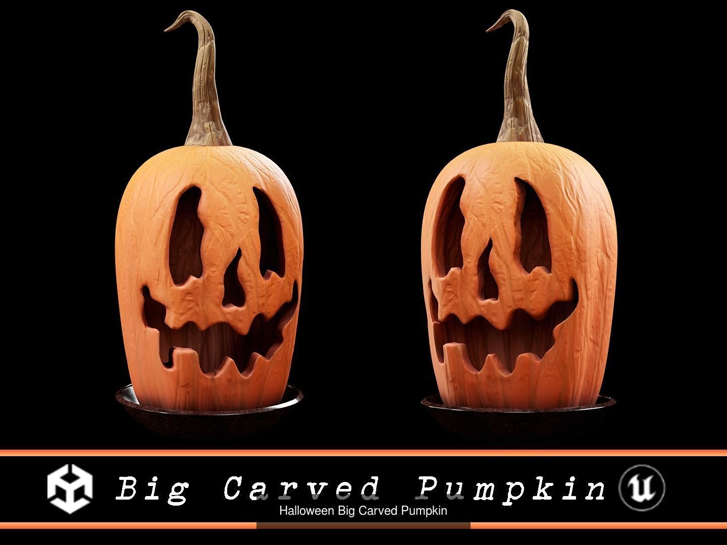 Halloween Decoration Pack 2 3D Model Collection_19