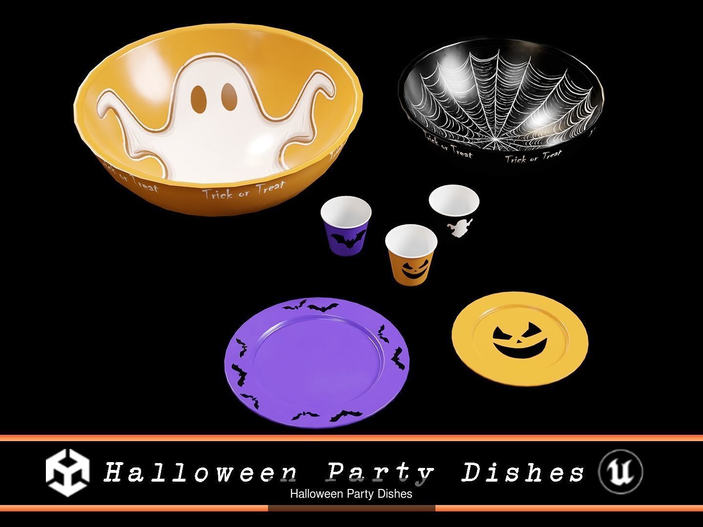 Halloween Decoration Pack 2 3D Model Collection_18