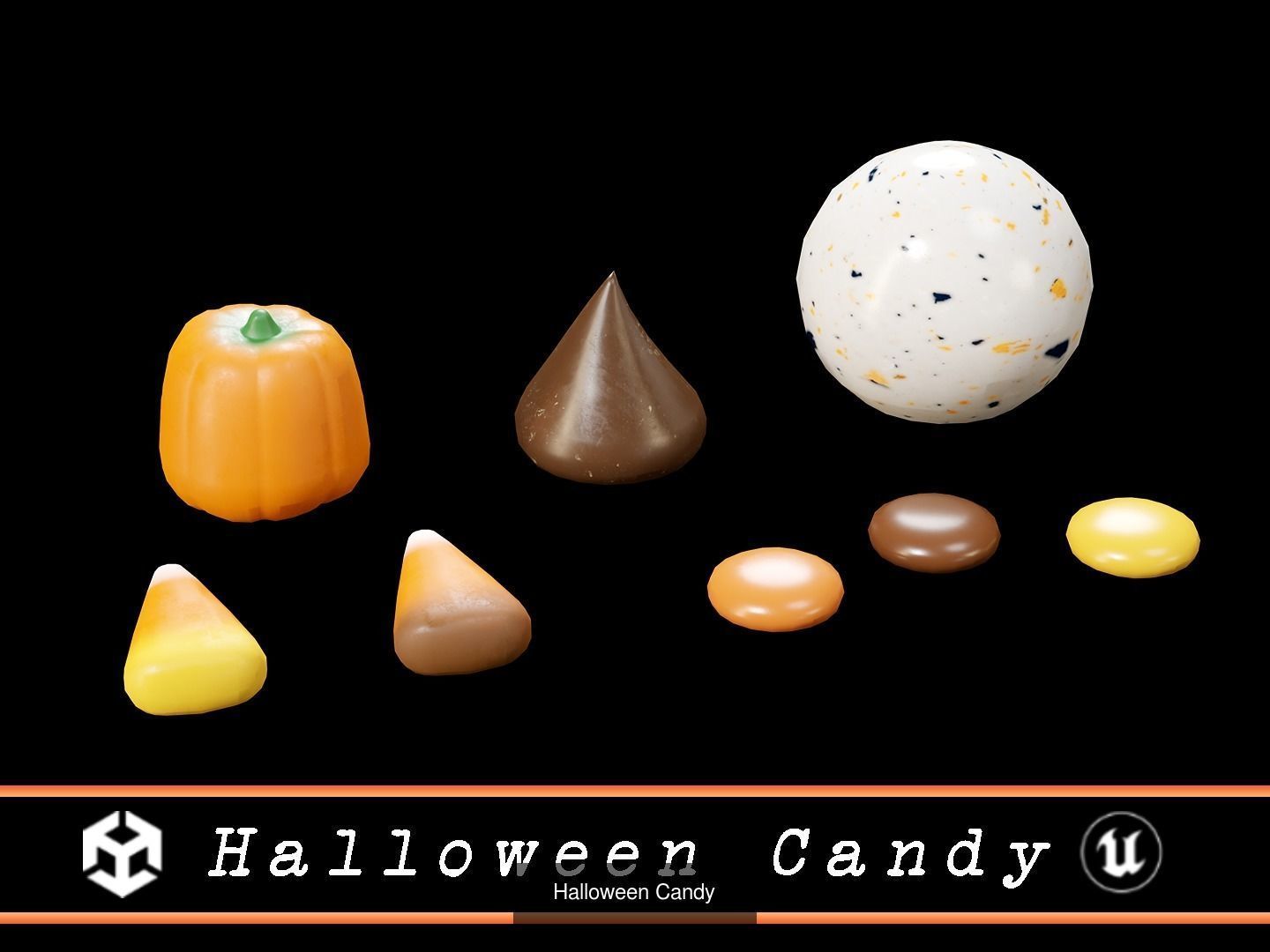Halloween Decoration Pack 2 3D Model Collection_21