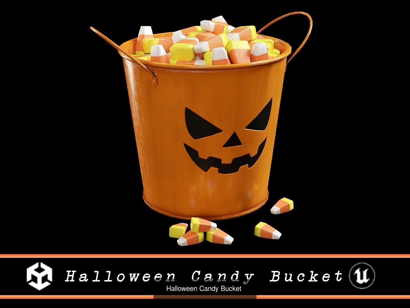 Halloween Decoration Pack 2 3D Model Collection_12