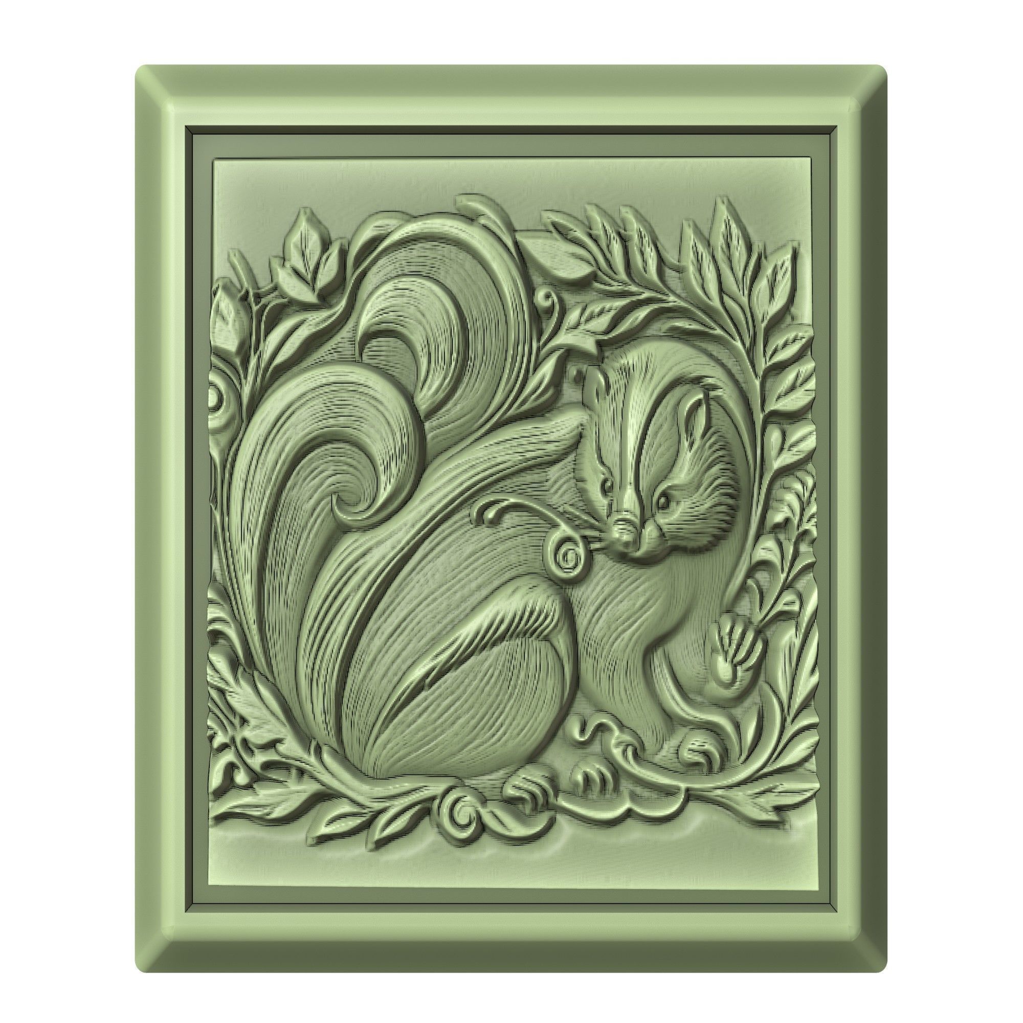 Skunk Animal 3D print model_2