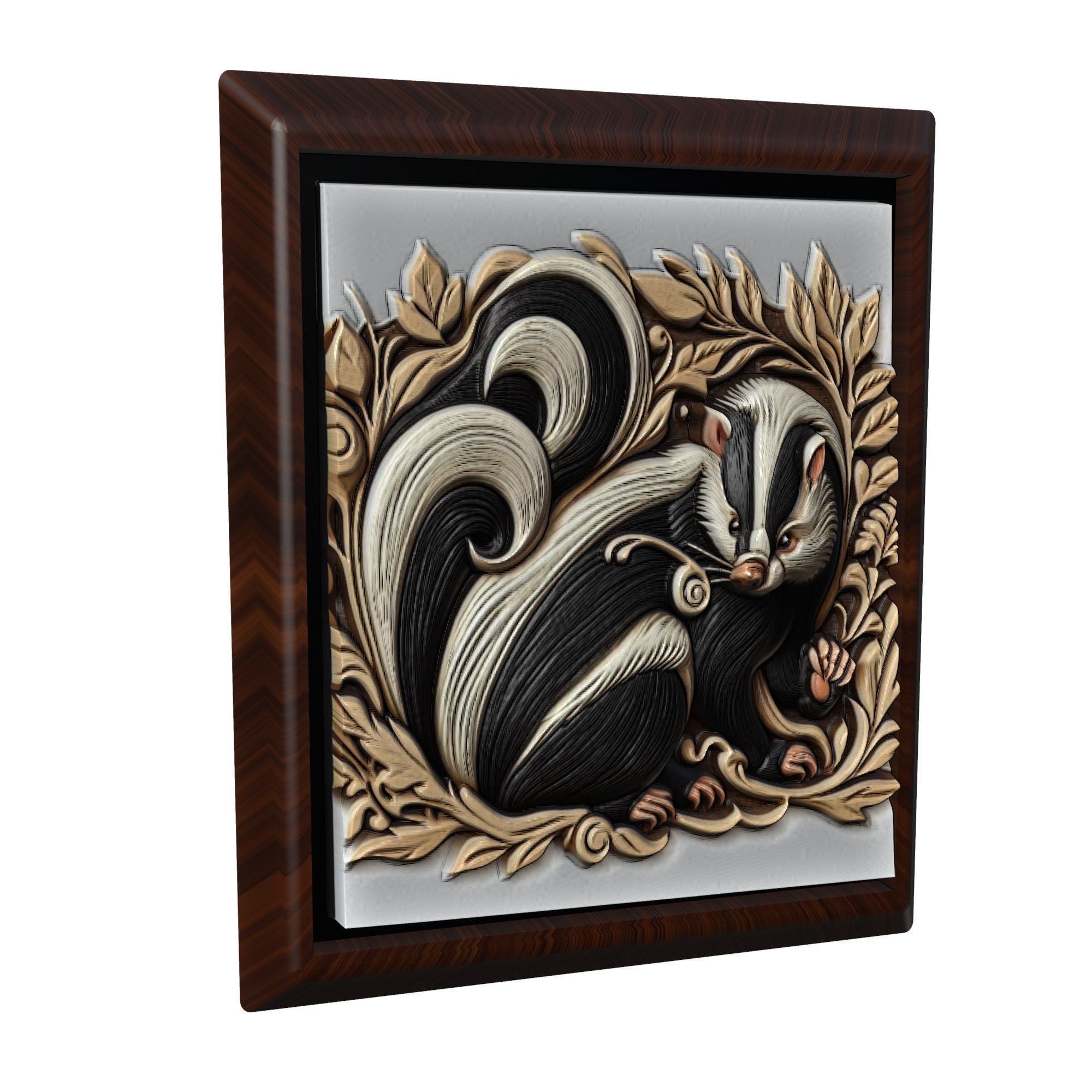 Skunk Animal 3D print model_1