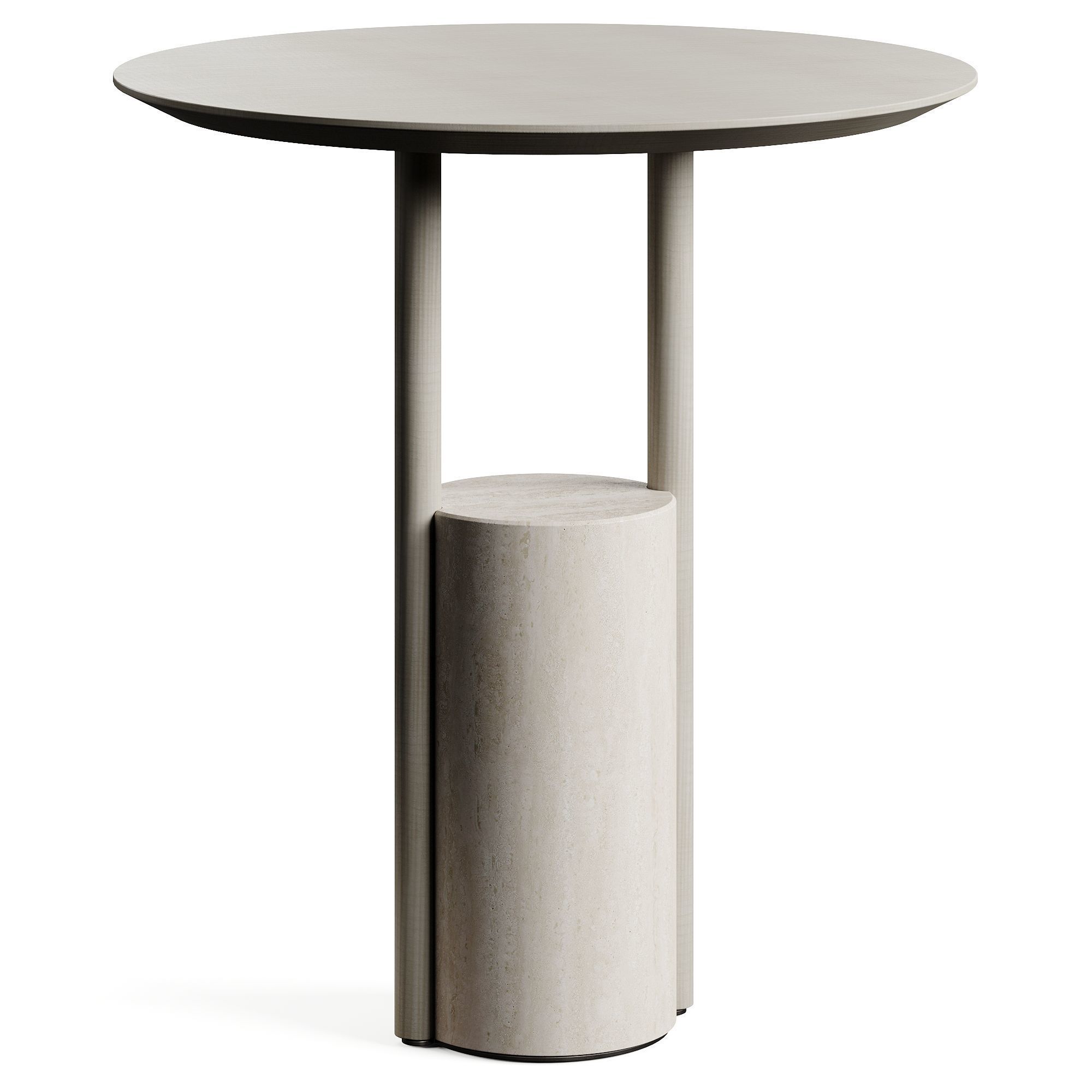 Kendo Mobiliario ZANCO Side Table L3DLW45 3D model_8