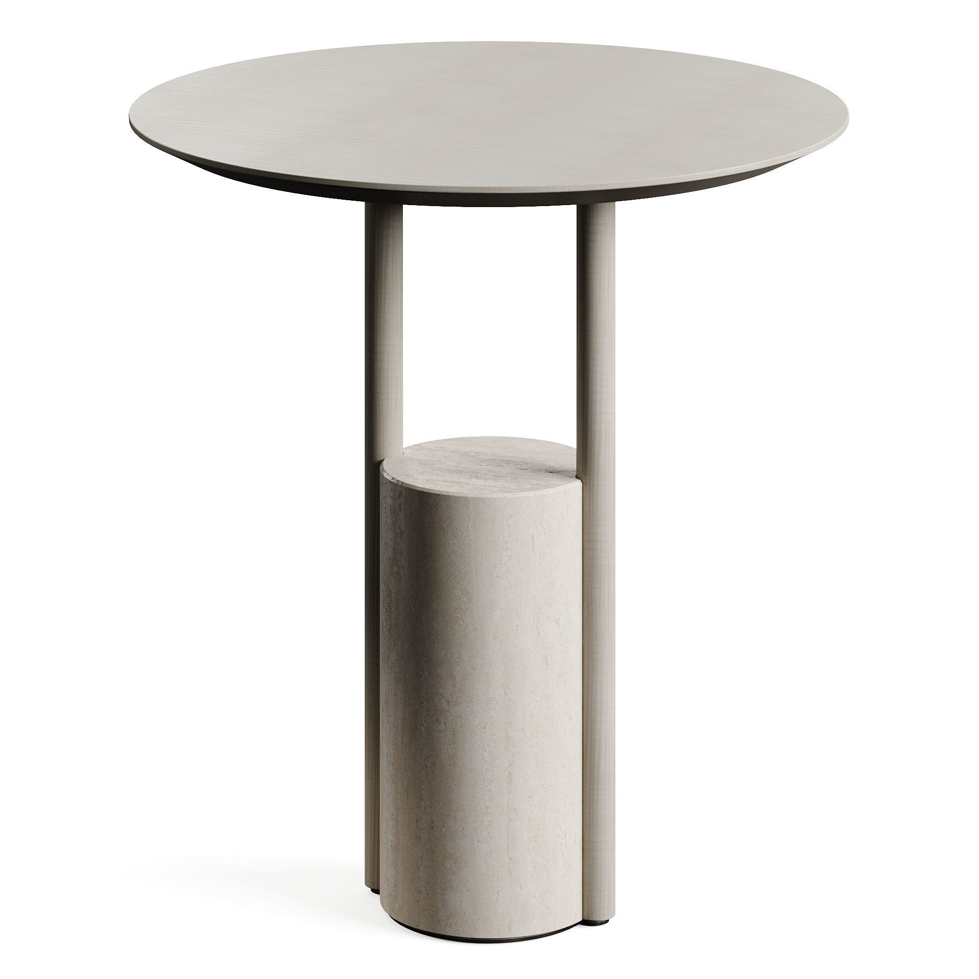 Kendo Mobiliario ZANCO Side Table L3DLW45 3D model_6