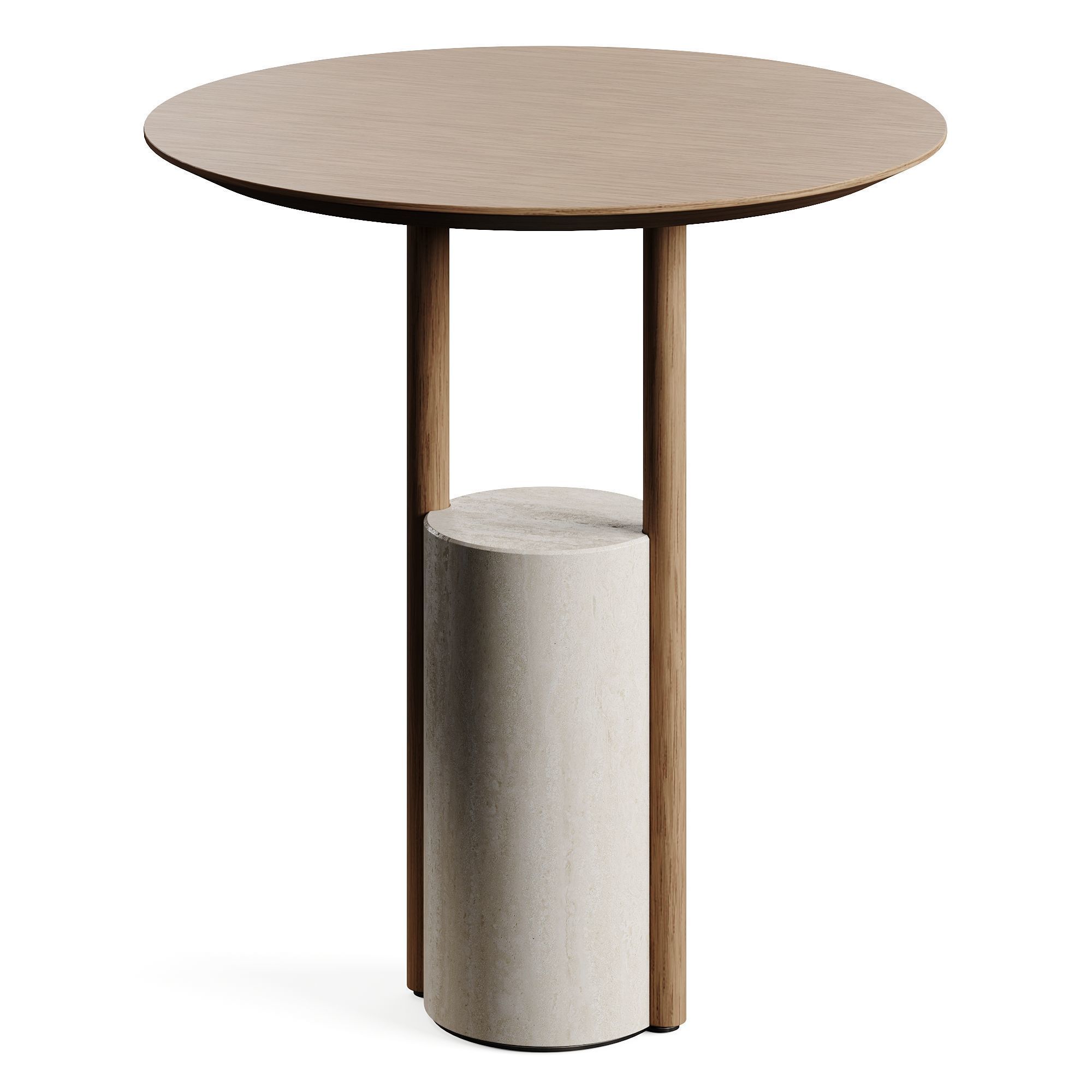 Kendo Mobiliario ZANCO Side Table L3DLW45 3D model_5