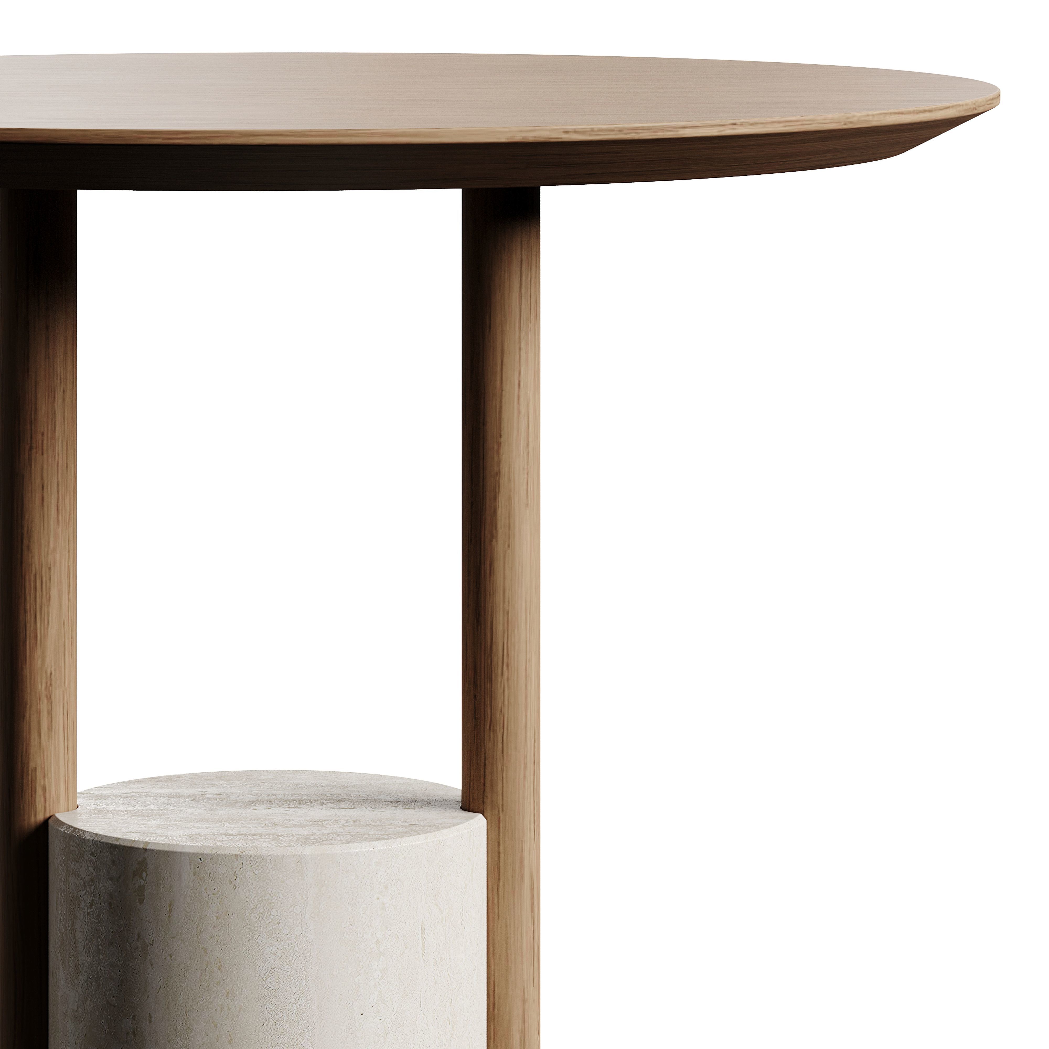 Kendo Mobiliario ZANCO Side Table L3DLW45 3D model_3