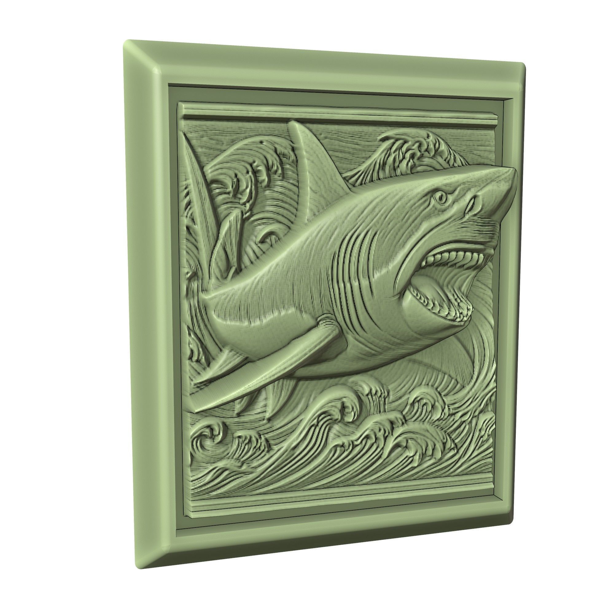Shark Animal 3D print model_3