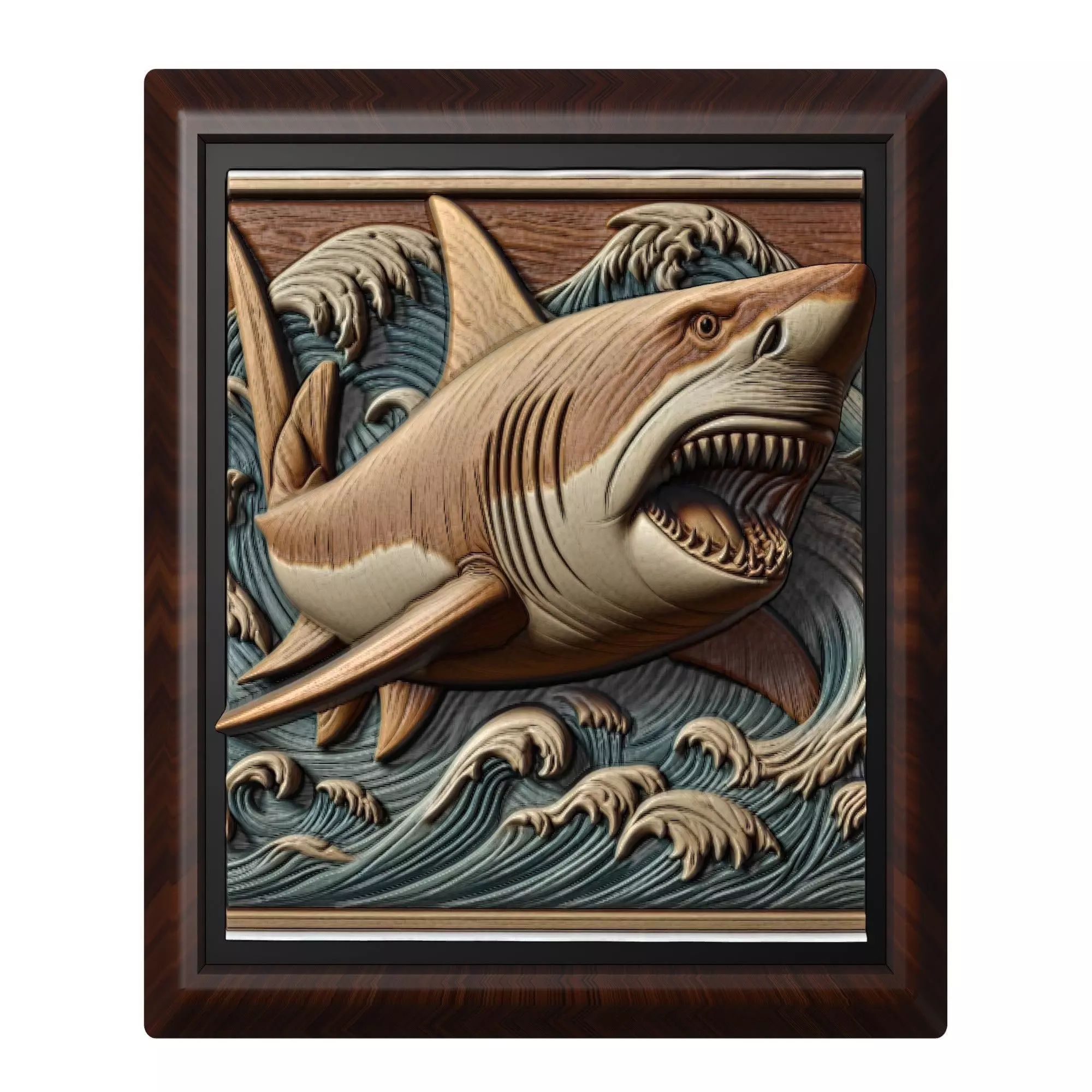 Shark Animal 3D print model_0