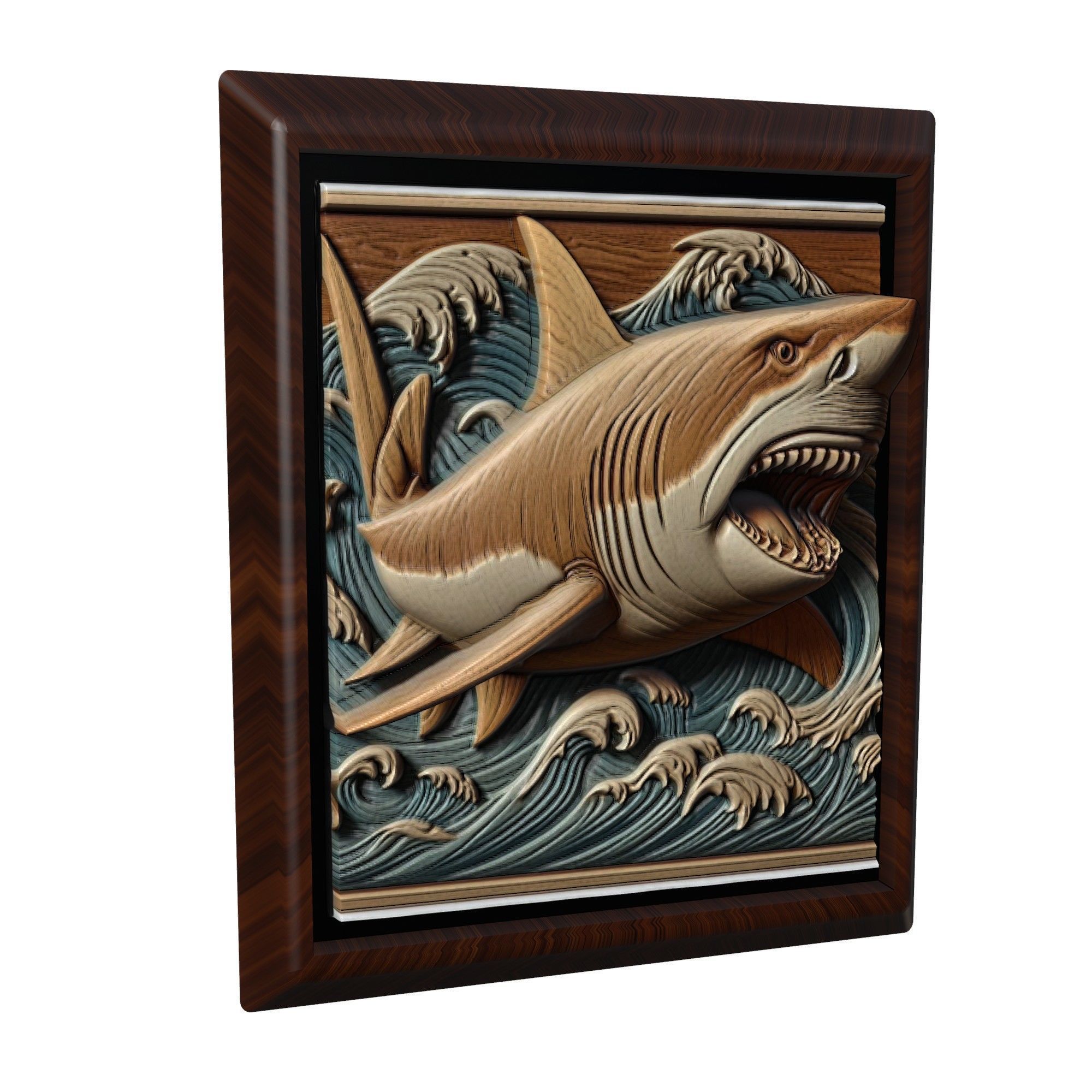 Shark Animal 3D print model_1