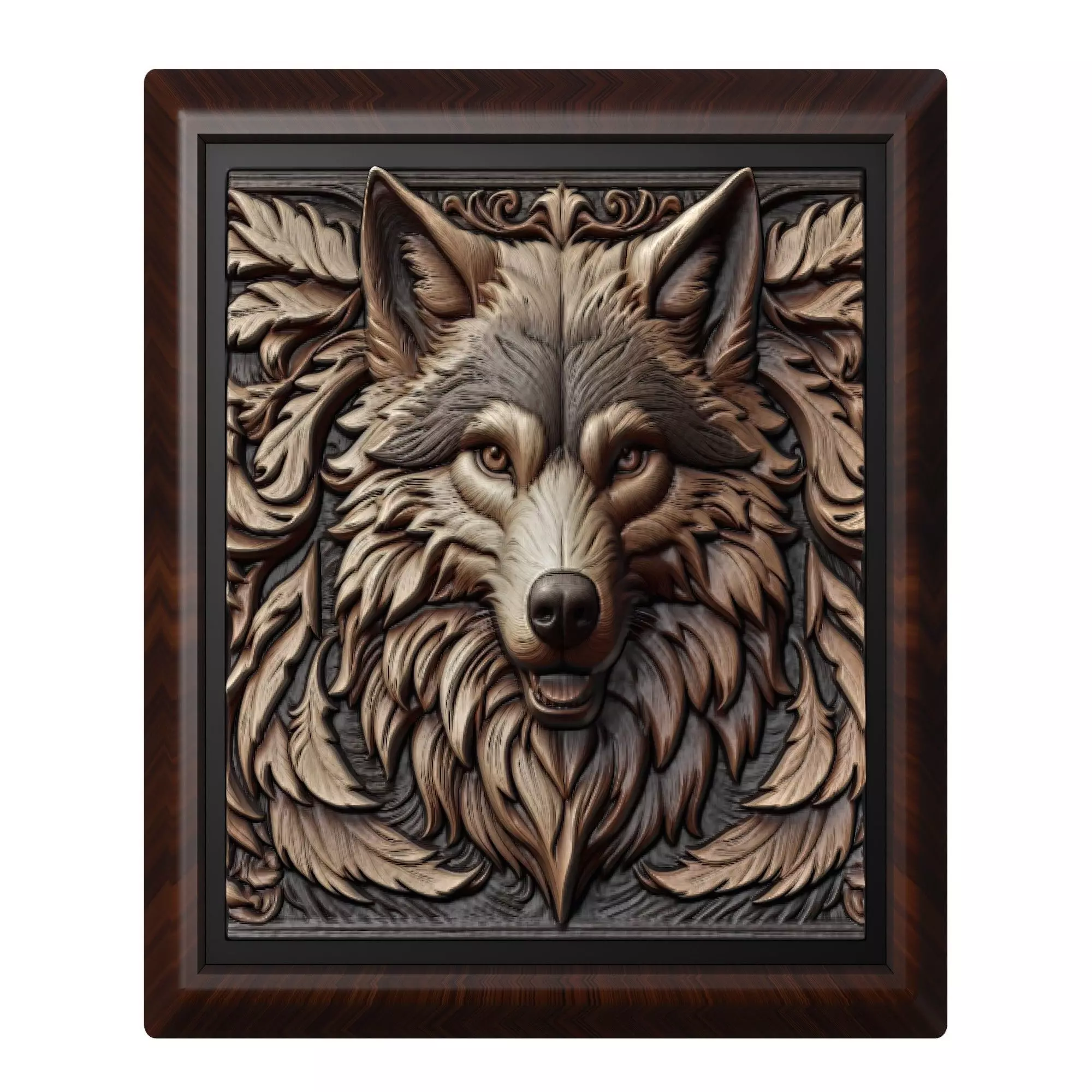 Wolf Animal 3D print model_0