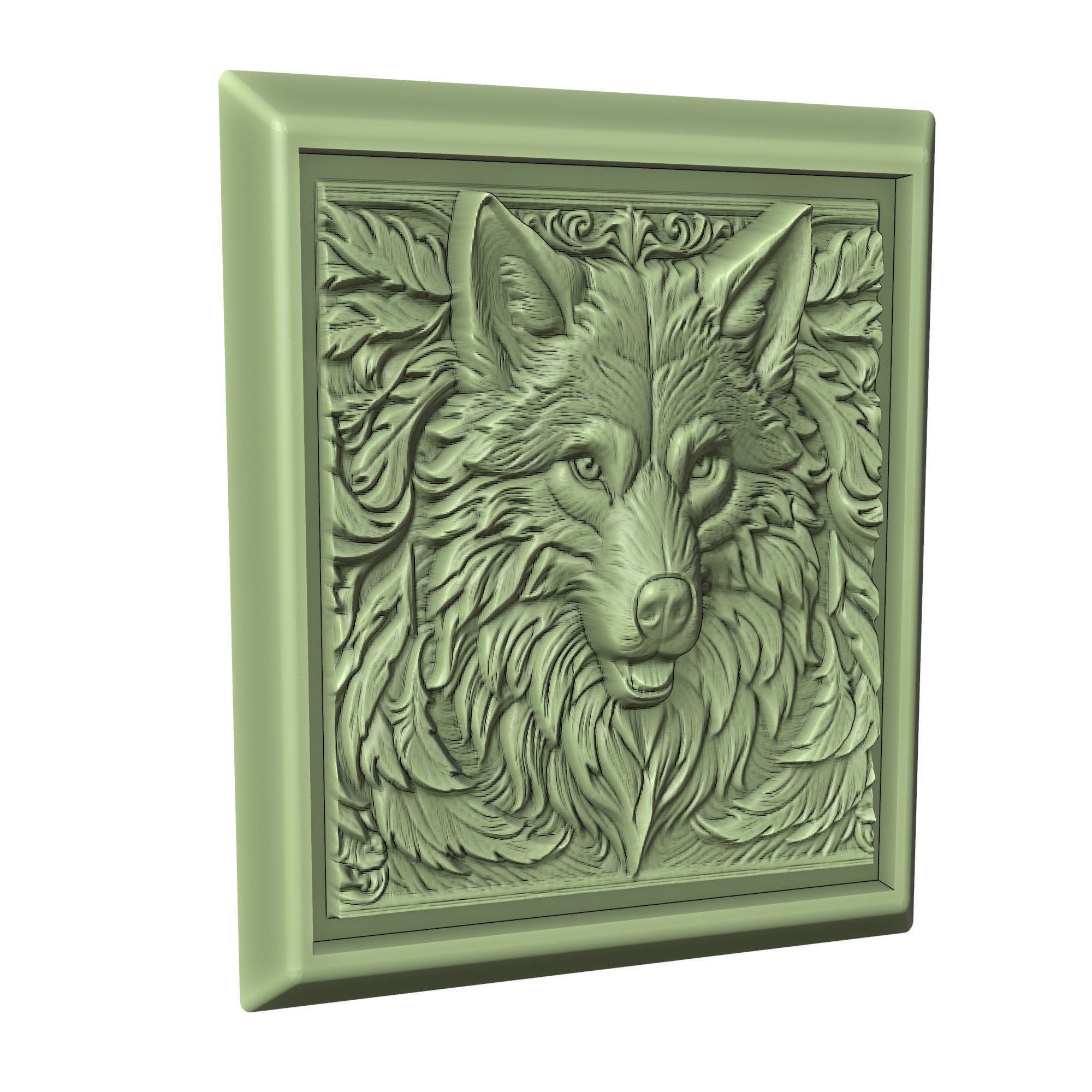 Wolf Animal 3D print model_3