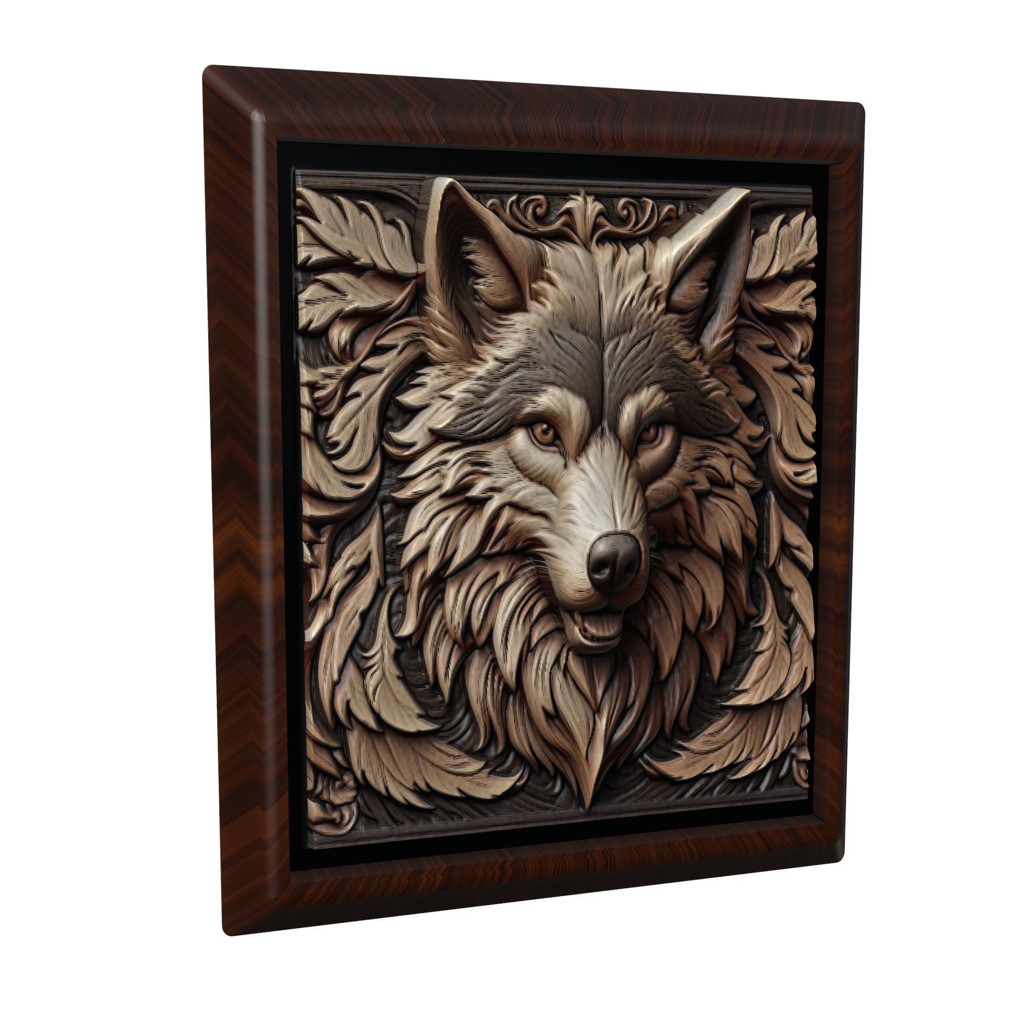 Wolf Animal 3D print model_1