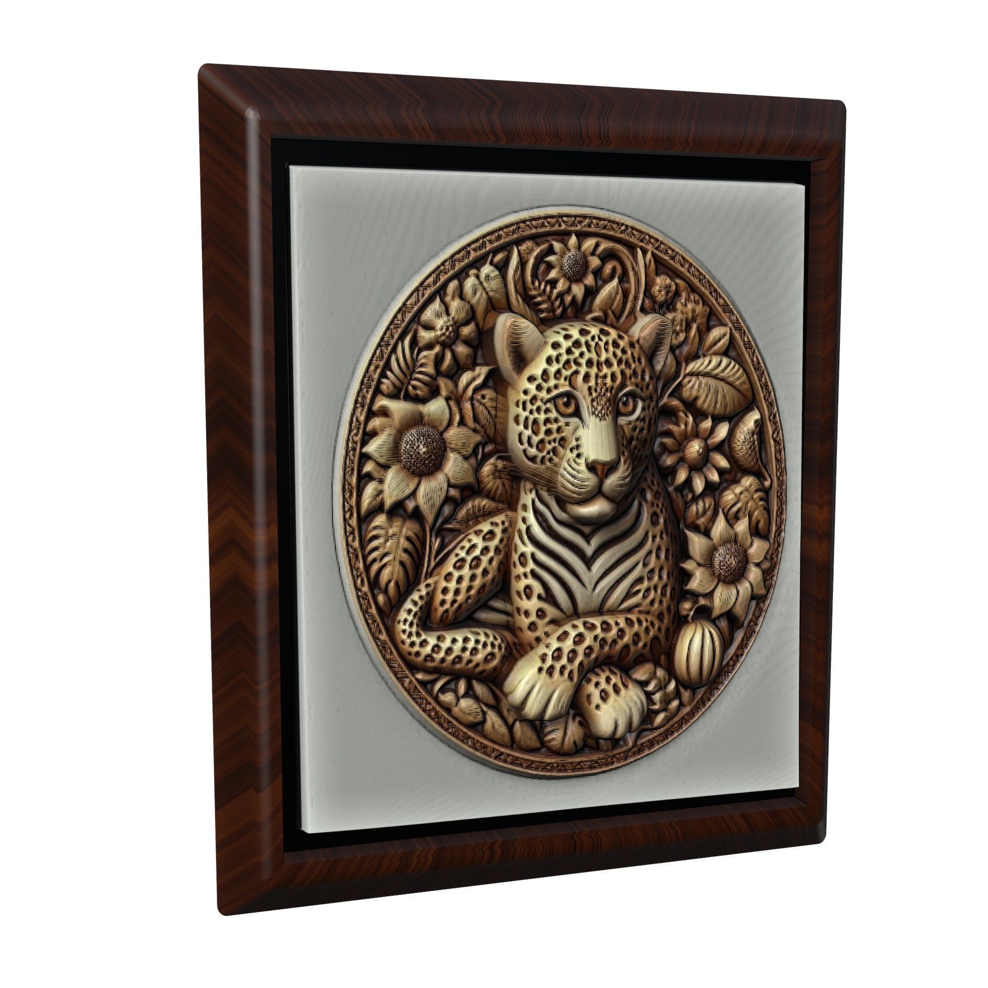 Leopard Animal 3D print model_1