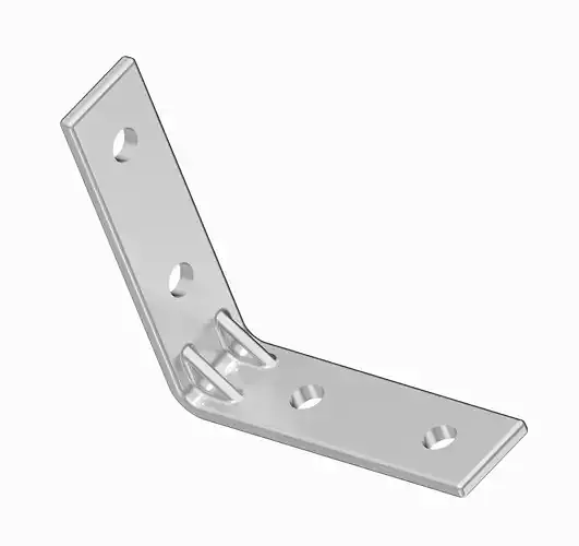 Heavy Duty Angle Bracket 3D print model