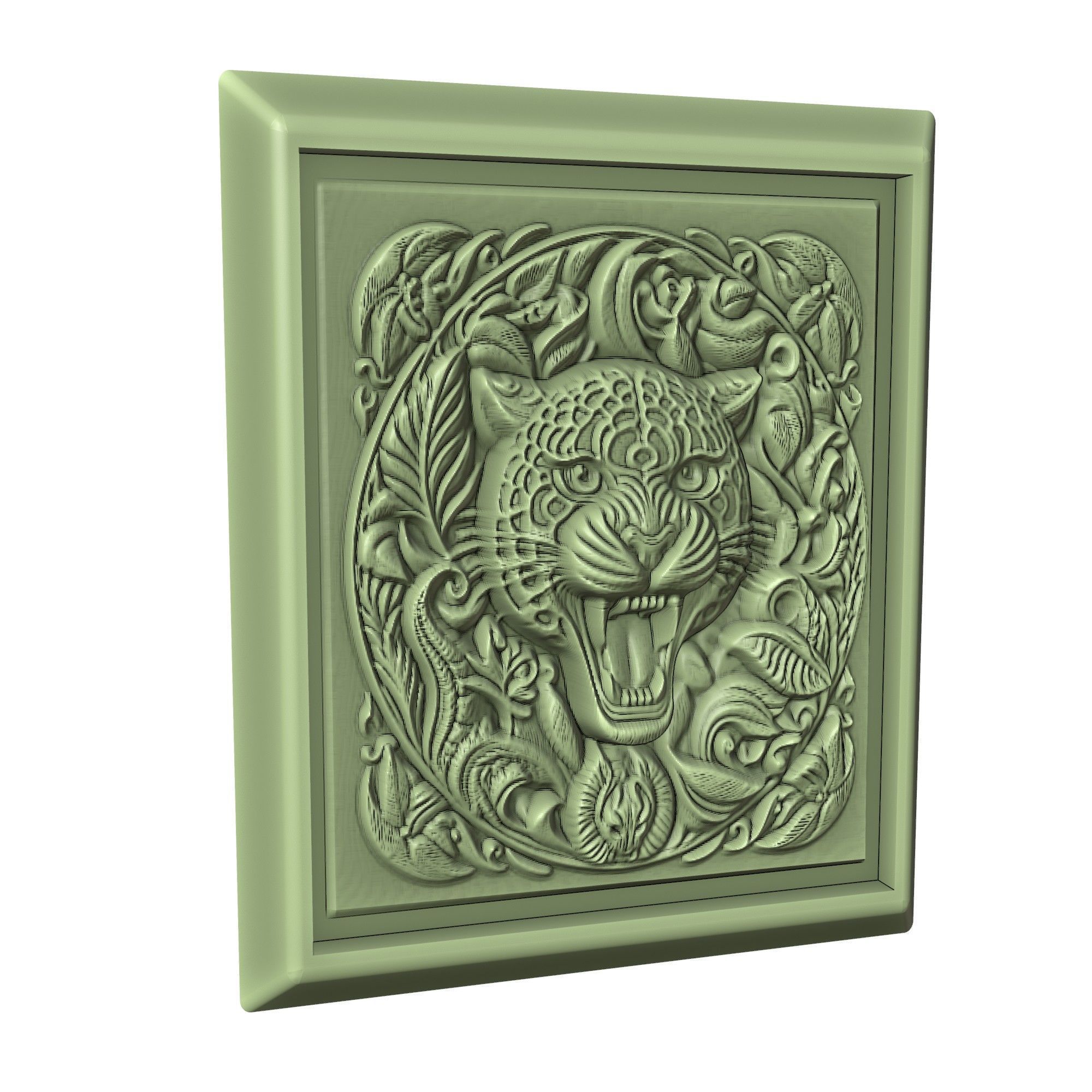 Jaguar Animal 3D print model_3