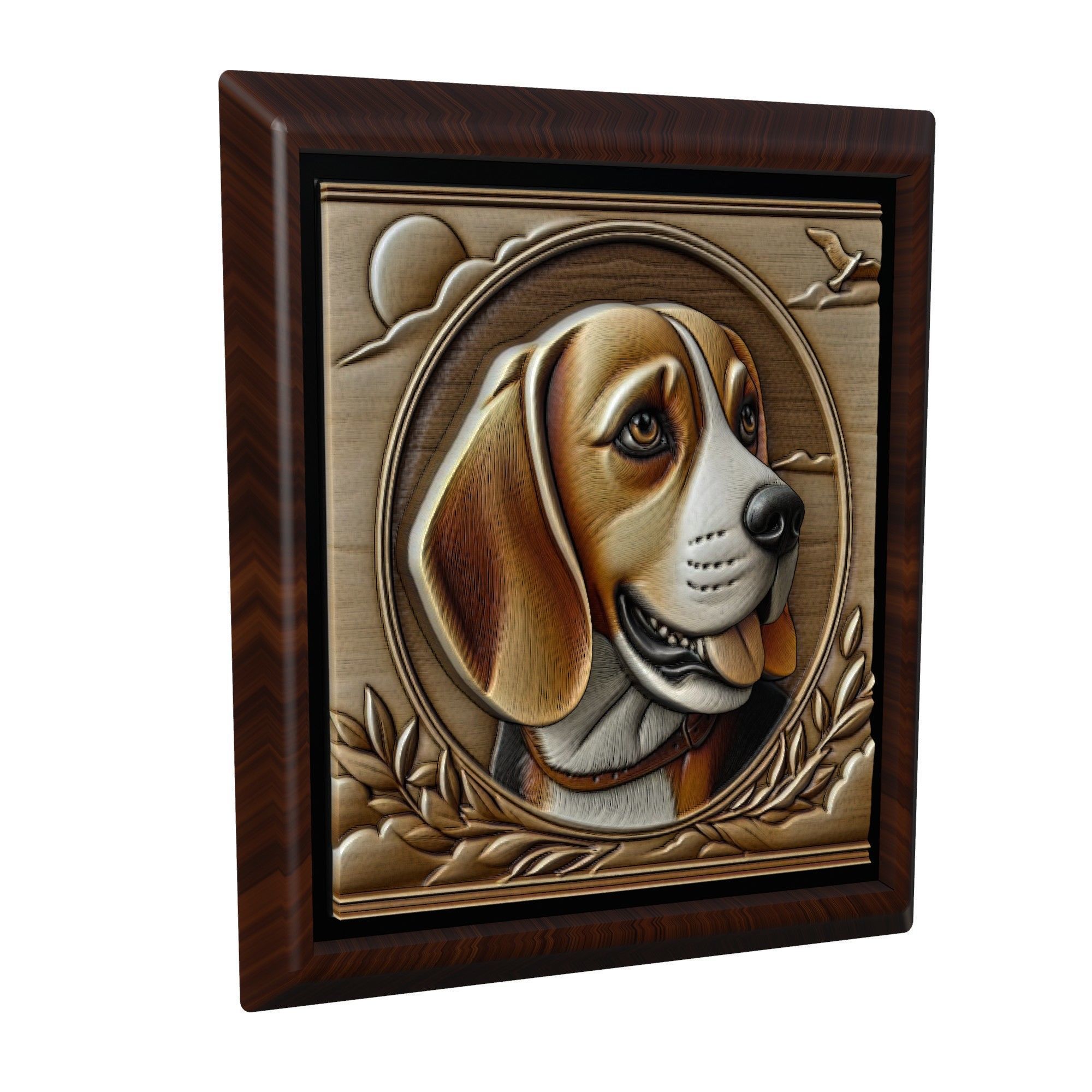 Dog Beagle Animal 3D print model_1