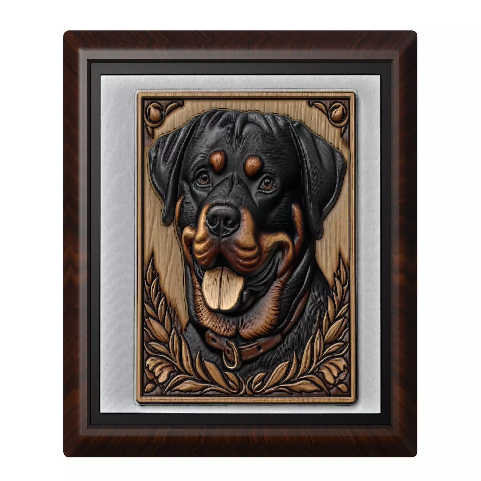 Dog Rottweiler Animal 3D print model_0