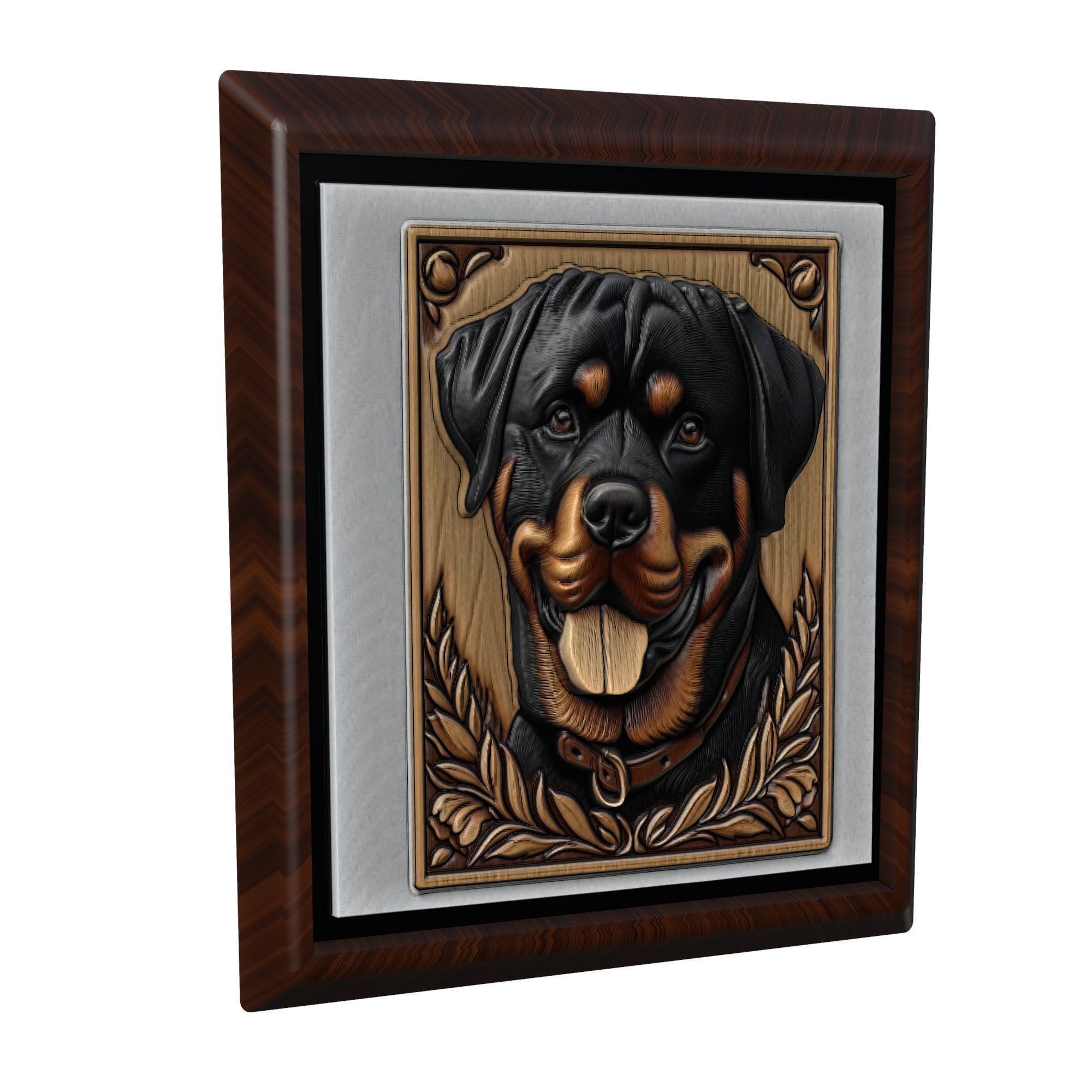 Dog Rottweiler Animal 3D print model_1