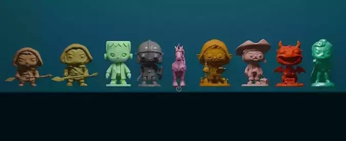 Funko Poop 3D print model