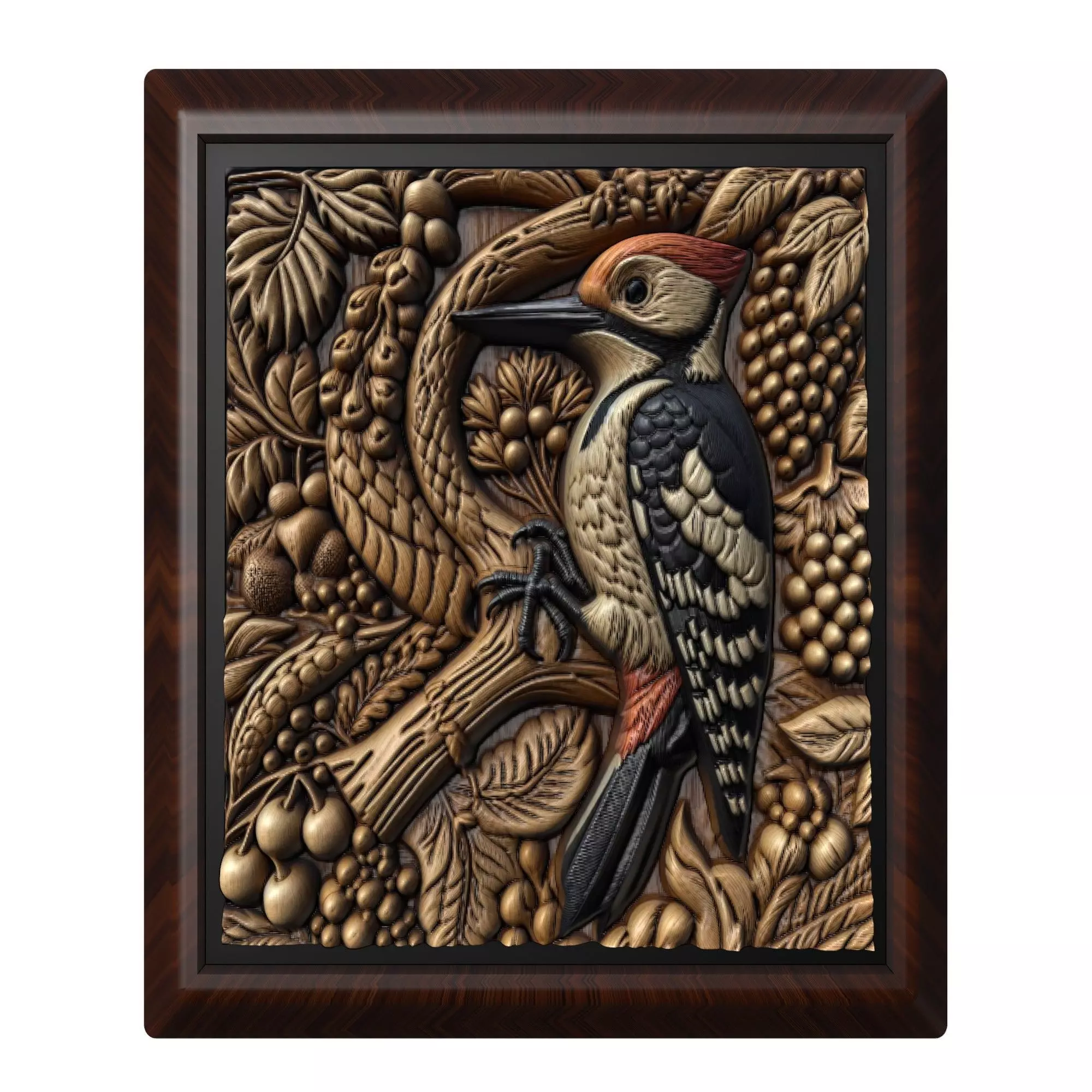 Woodpecker Animal 3D print model