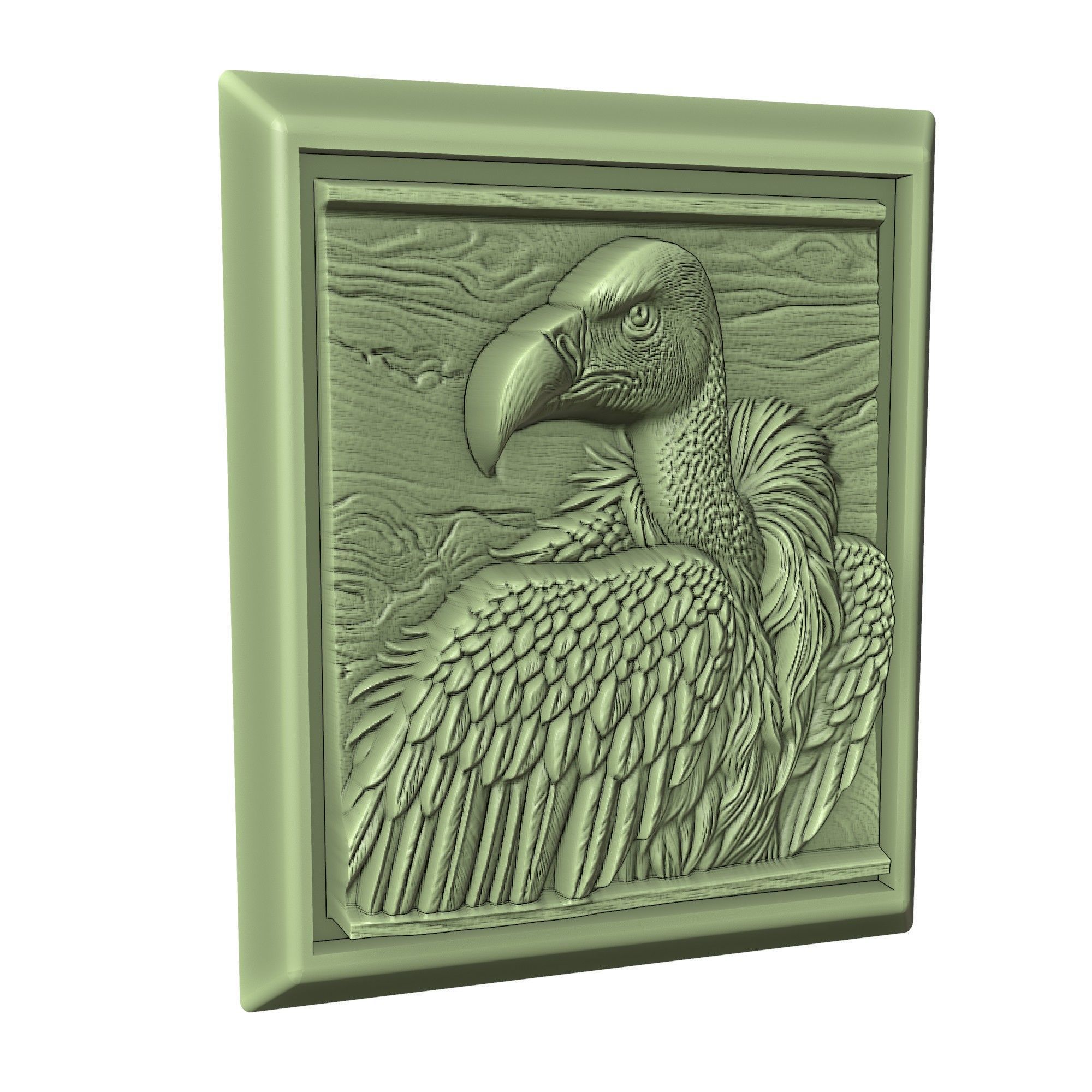 Vulture Animal 3D print model_3