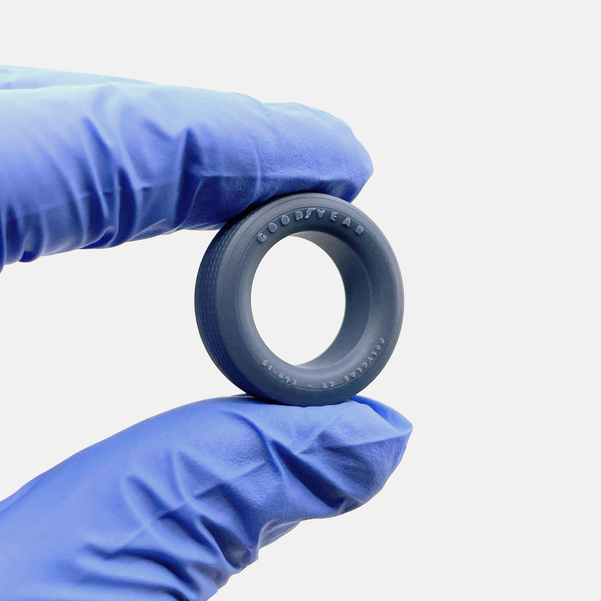 15x6 Goodyear Polyglas E60-15 Tire 3D print model_2