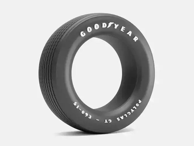 15x6 Goodyear Polyglas E60-15 Tire