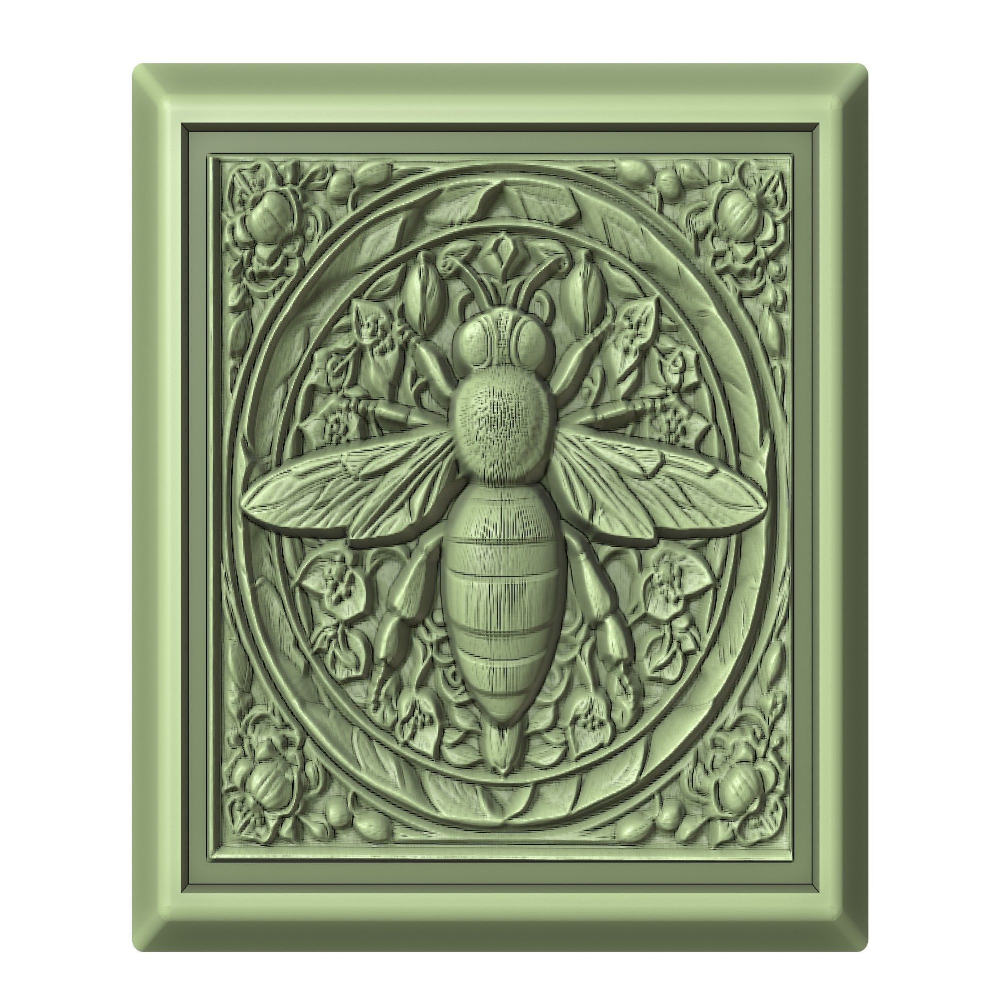 Bee Animal 3D print model_2