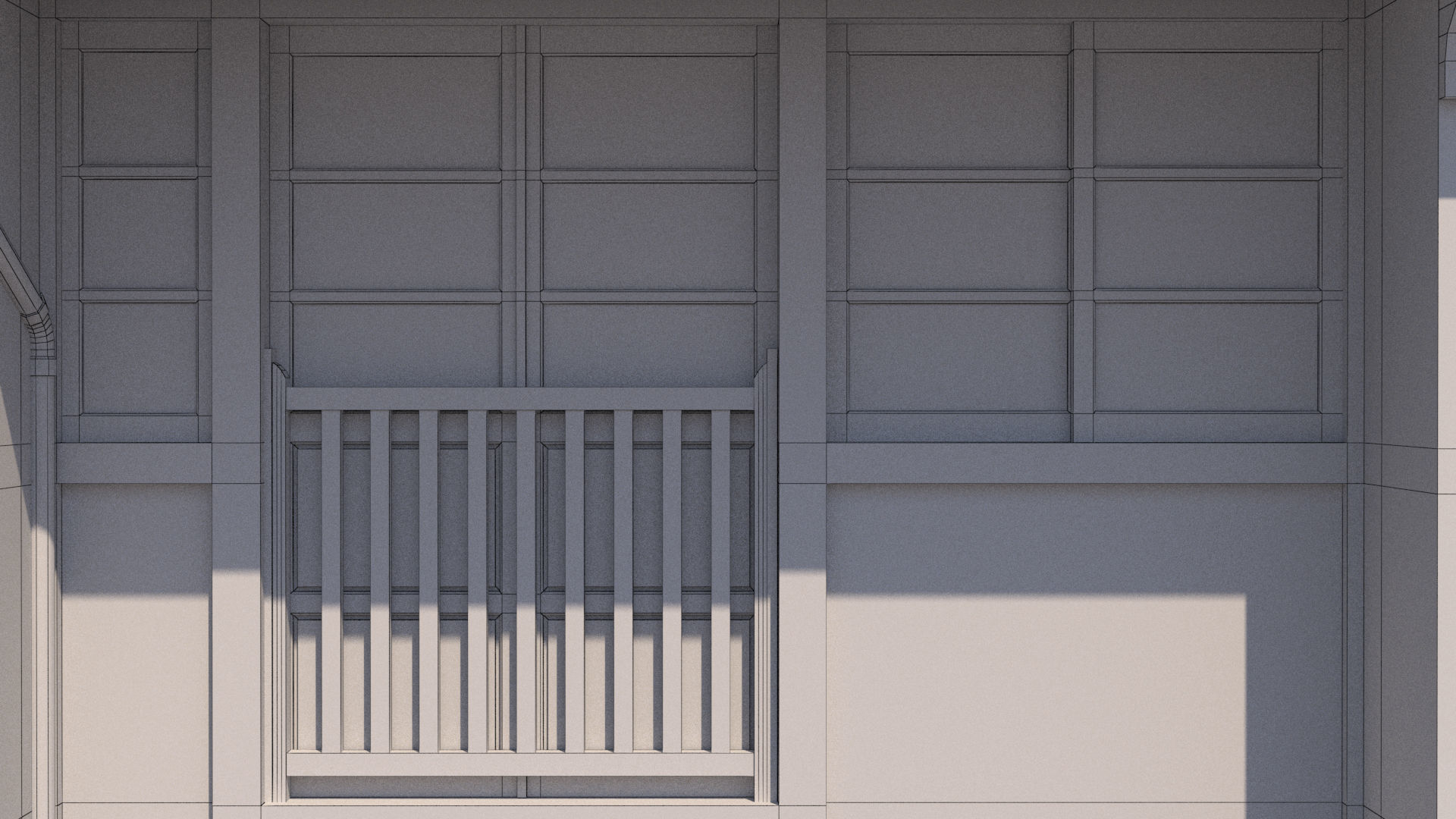 Shennong Street Building 101 Low-poly 3D model_20