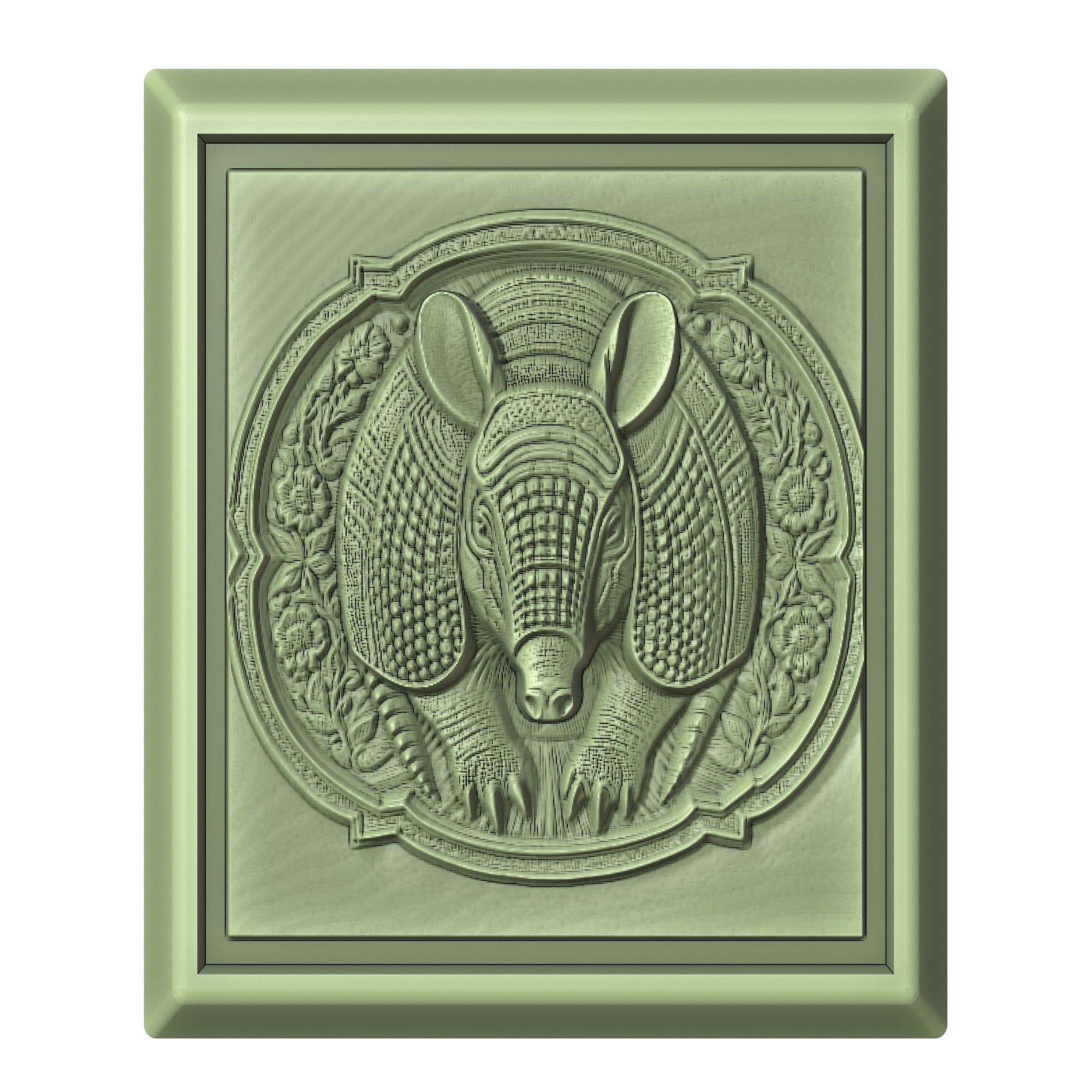 Armadillo Animal 3D print model_2