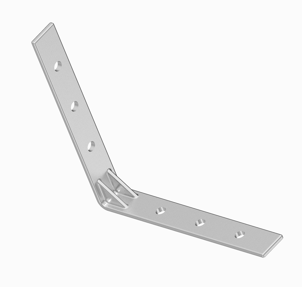 Furniture Support Angle Bracket 3D print model_1