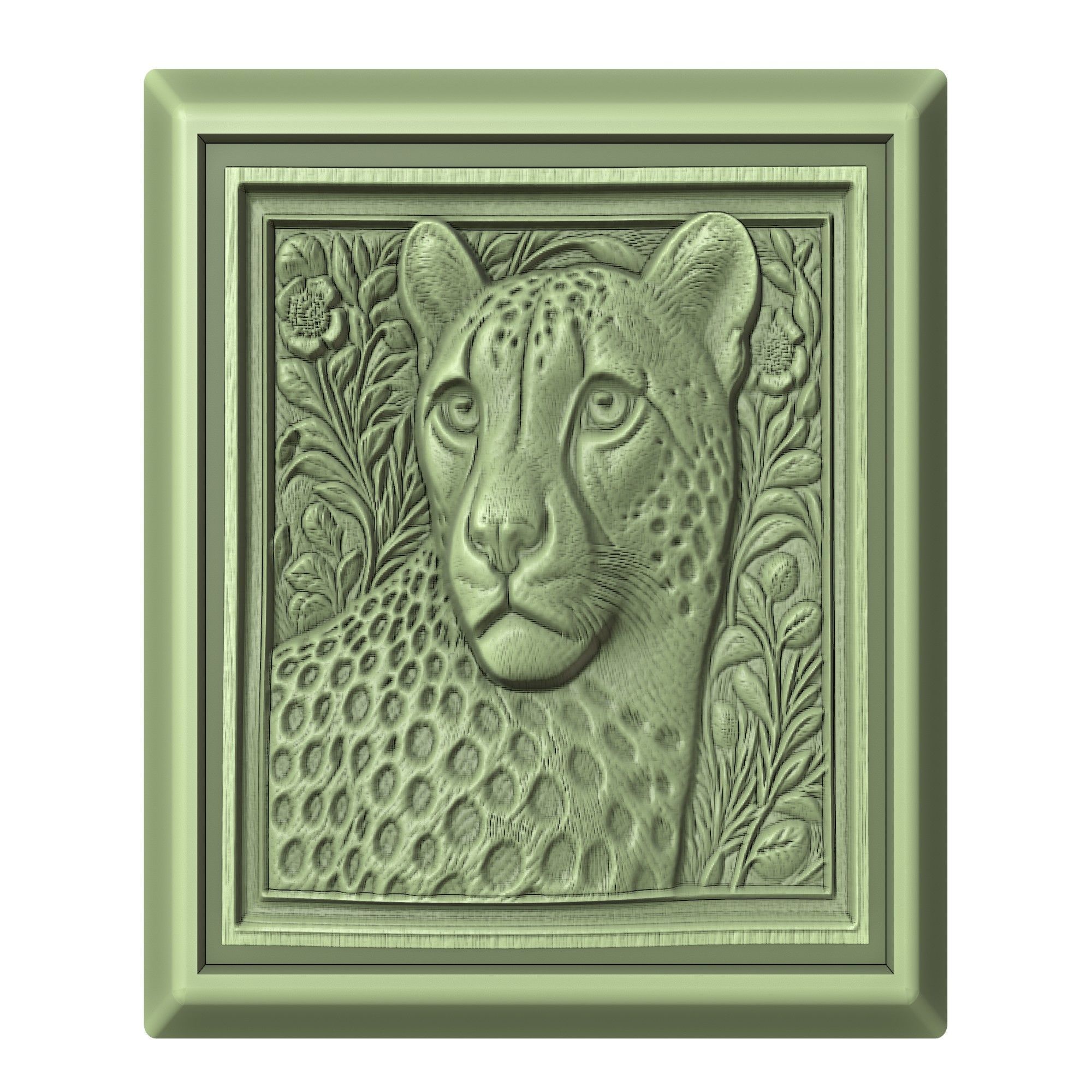 Cheetah Animal 3D print model_2