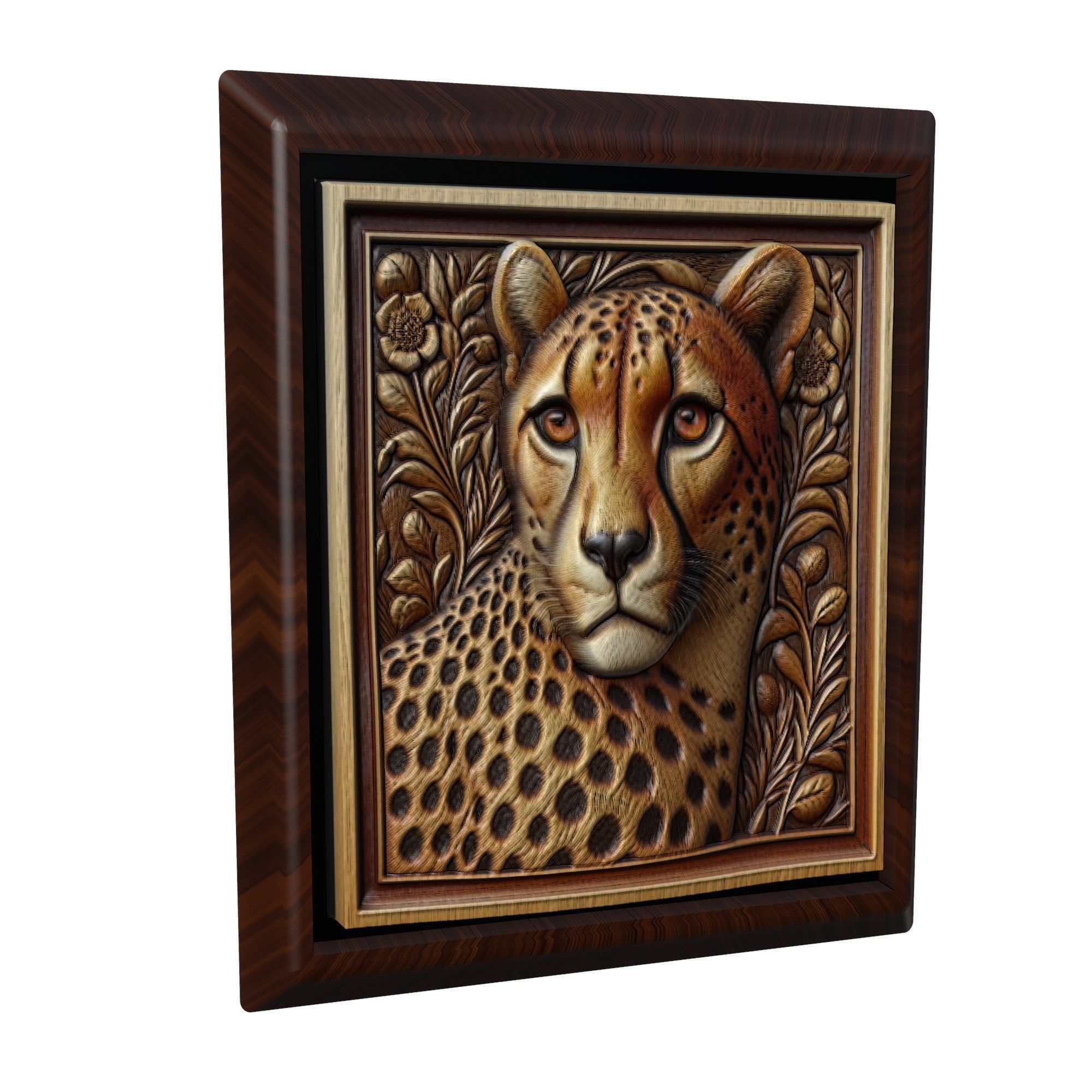 Cheetah Animal 3D print model_1