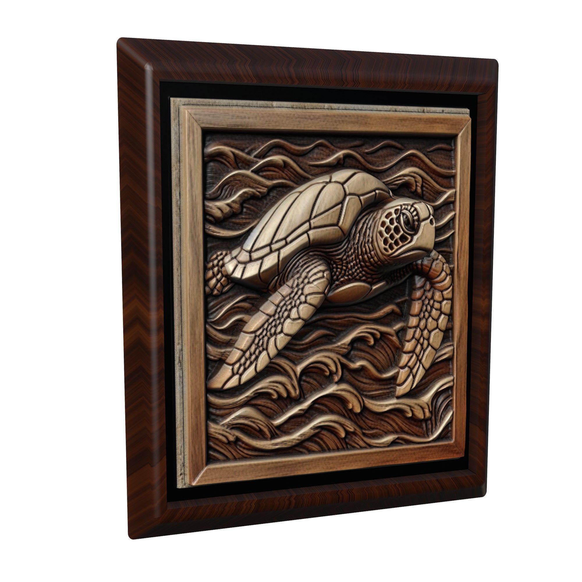 Sea Turtle Animal 3D print model_1