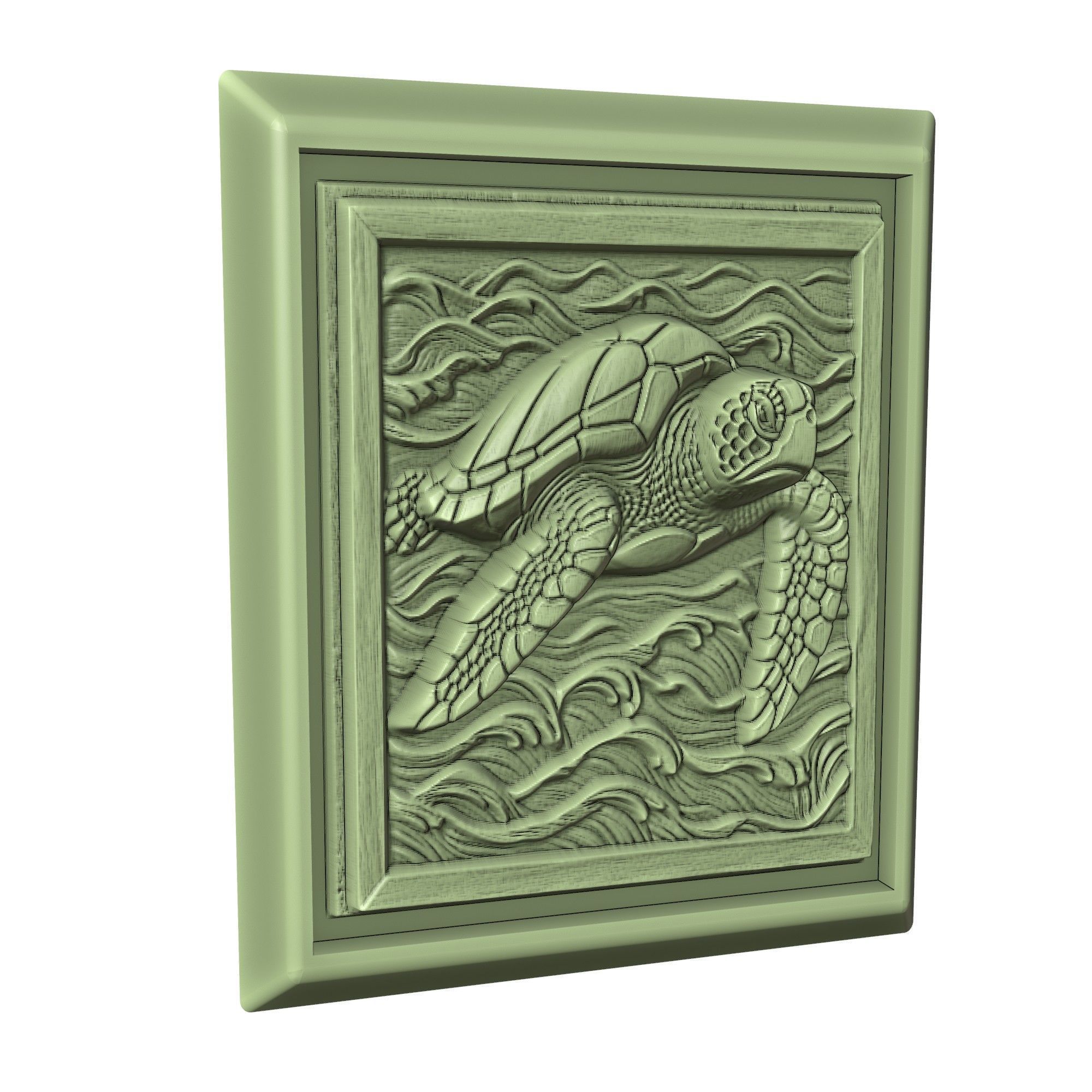 Sea Turtle Animal 3D print model_3