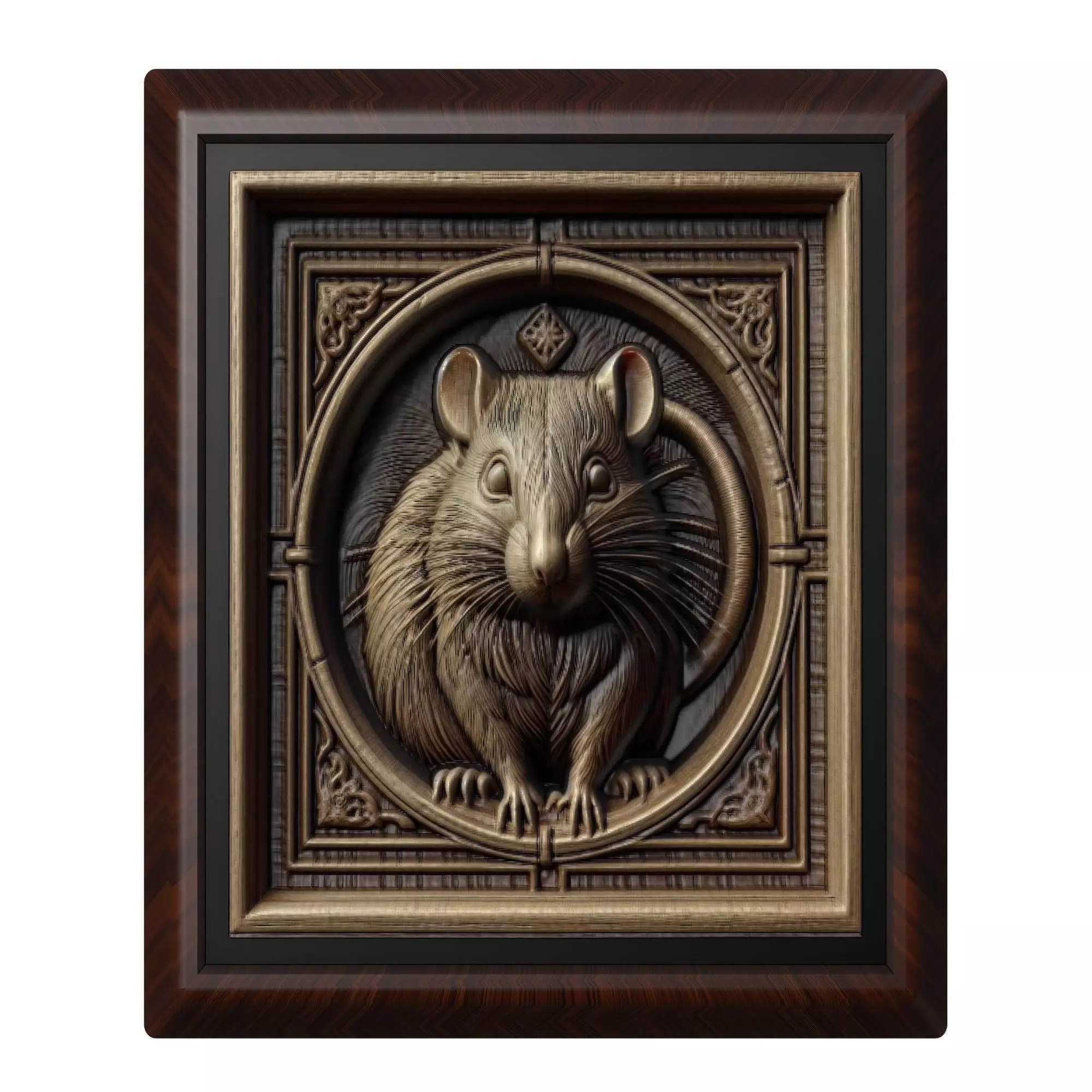 Rat Animal 3D print model_0