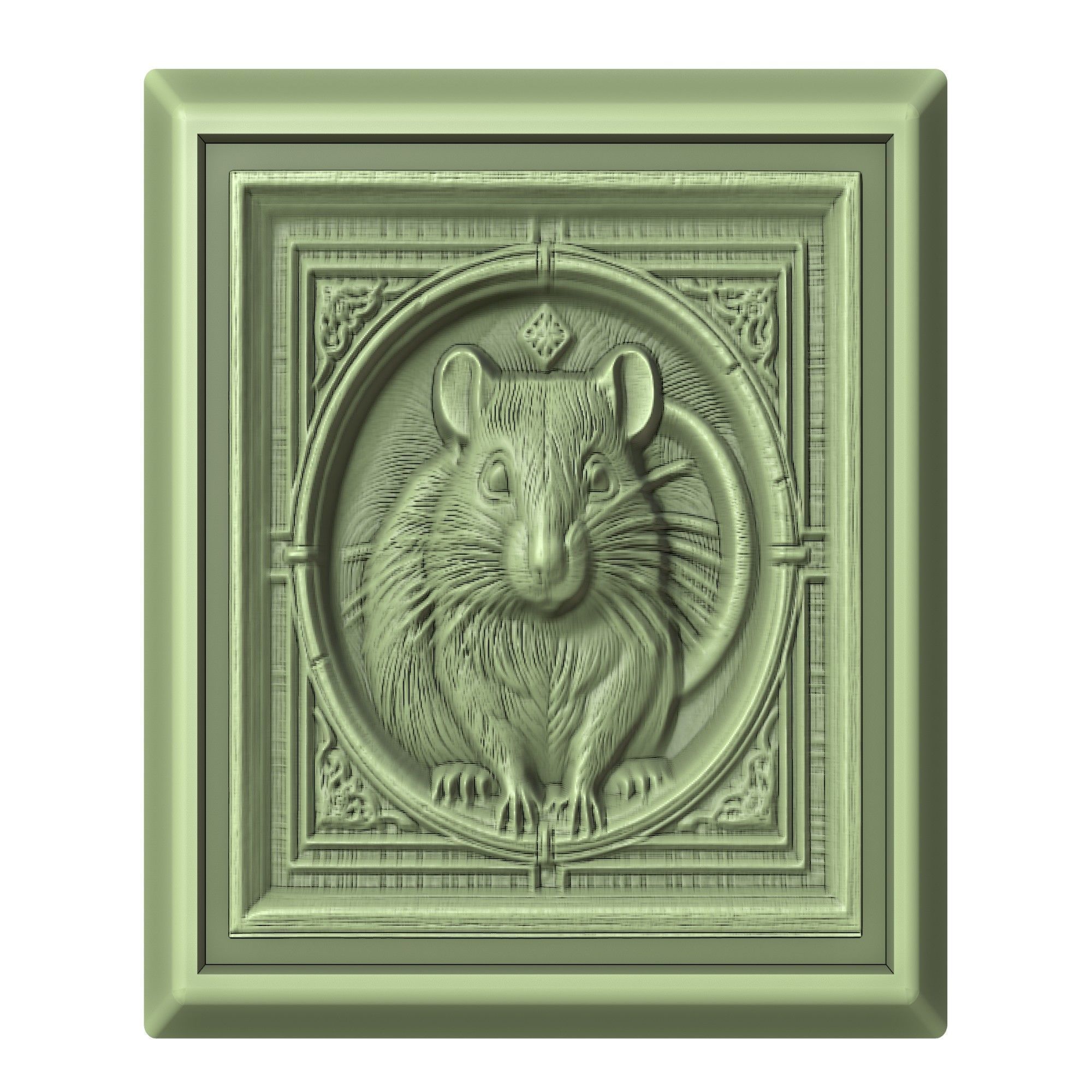 Rat Animal 3D print model_2