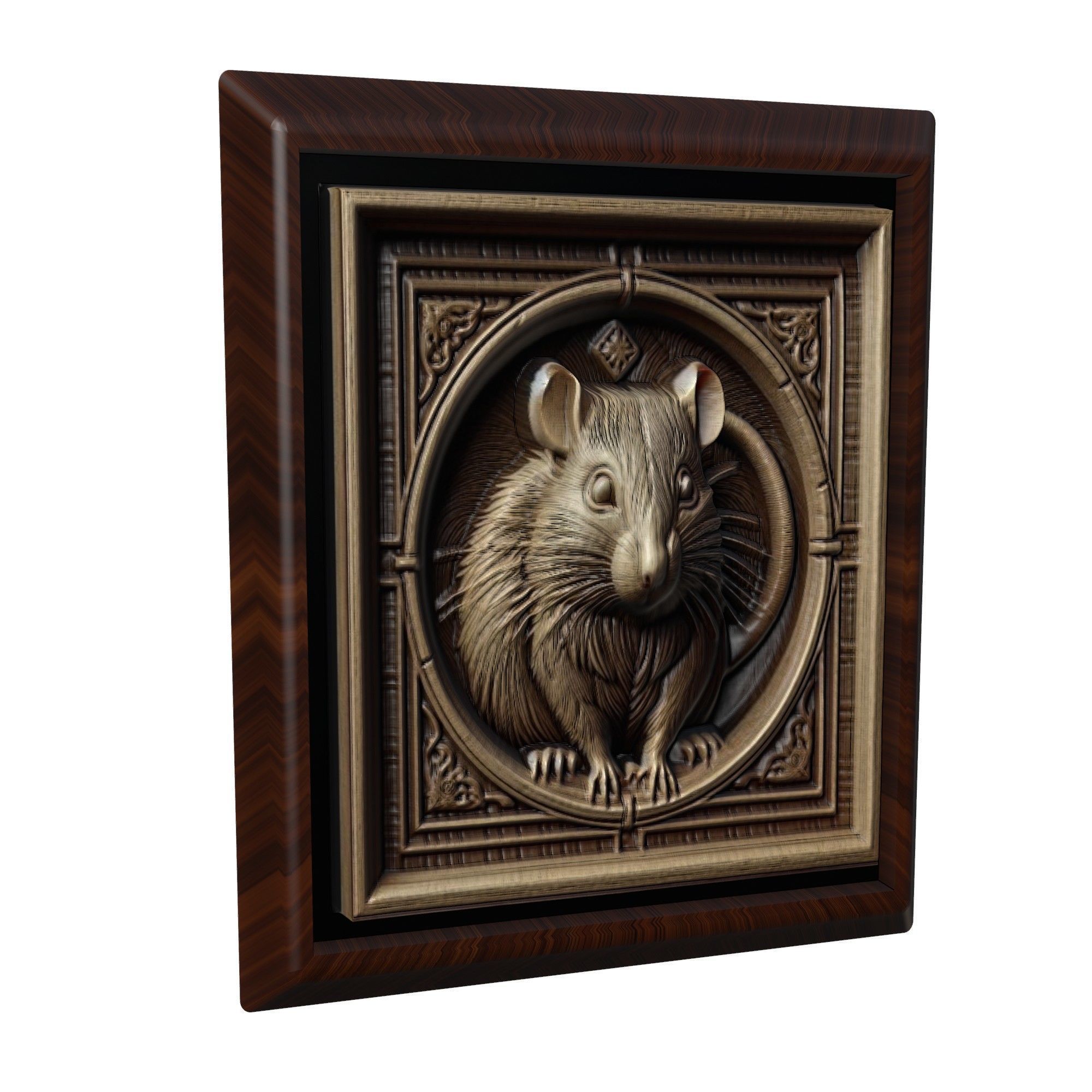 Rat Animal 3D print model_1