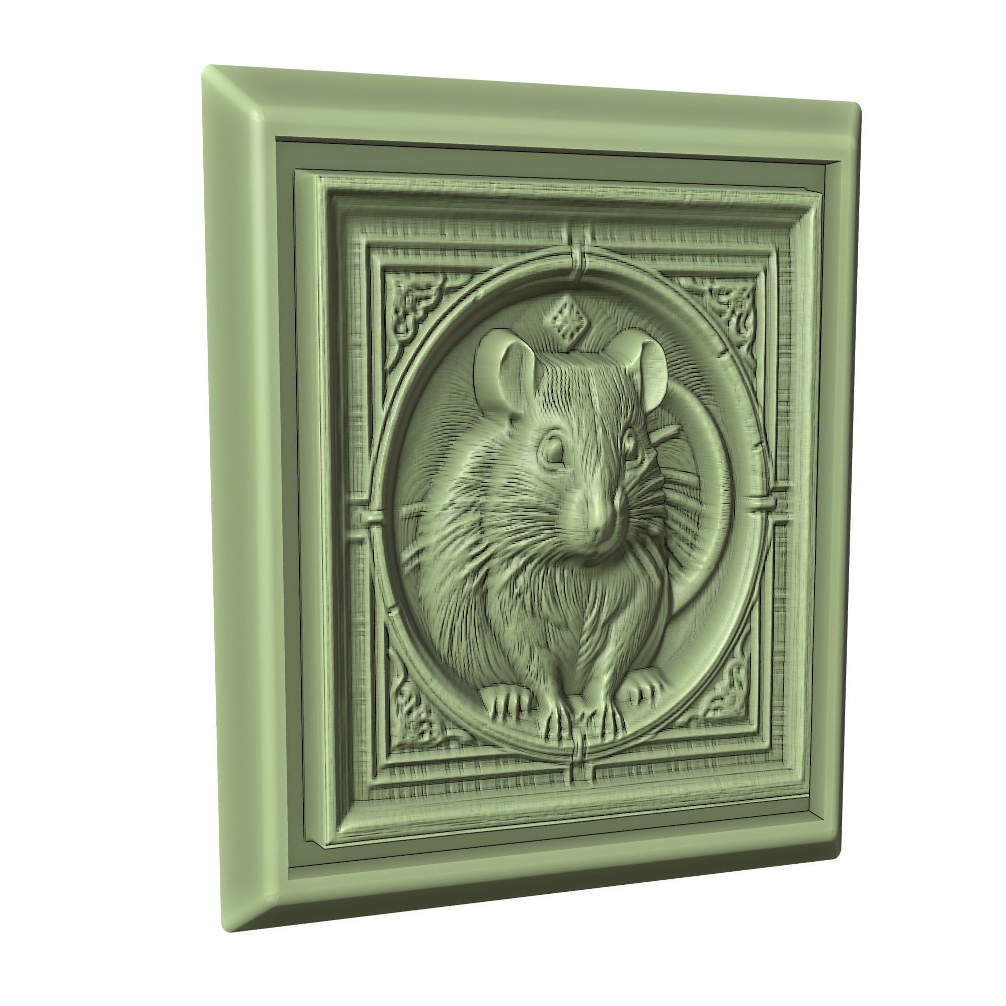 Rat Animal 3D print model_3