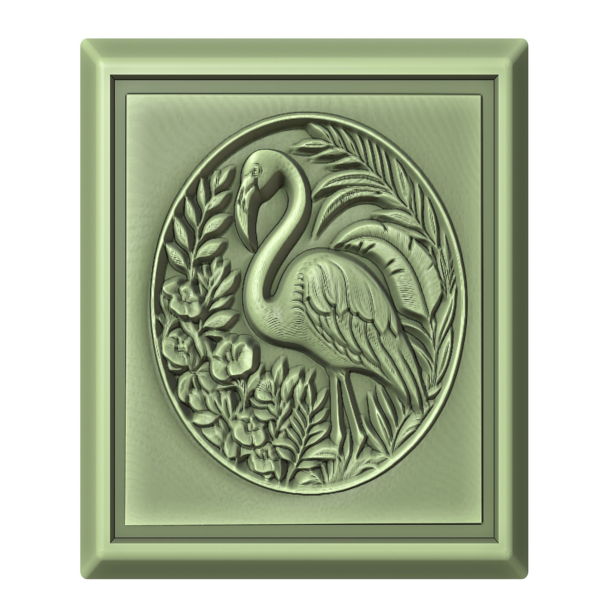 Flamingo Animal 3D print model_2