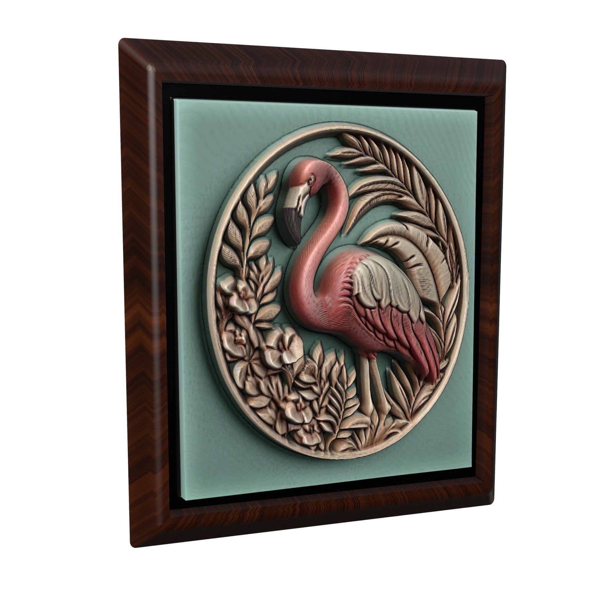 Flamingo Animal 3D print model_1