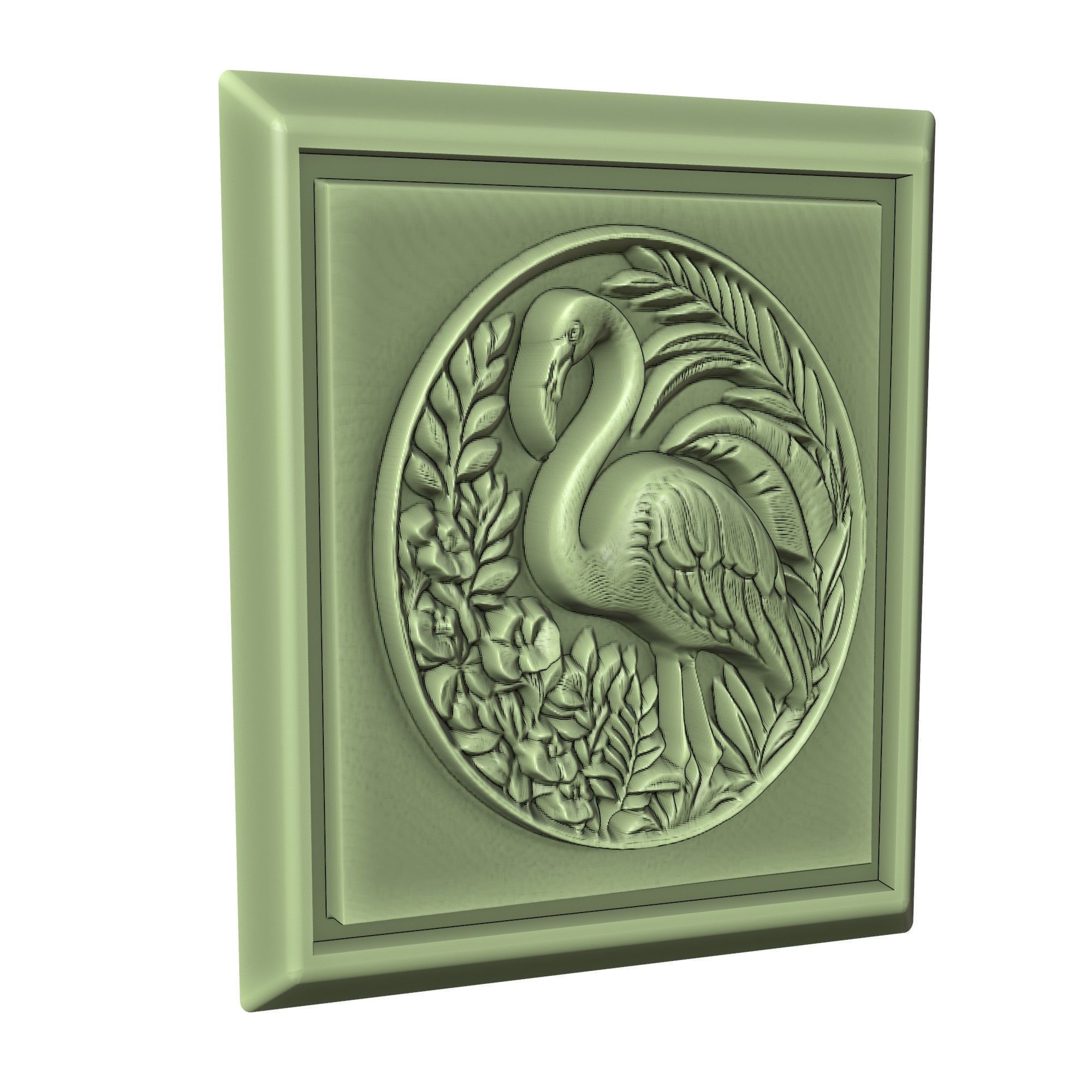 Flamingo Animal 3D print model_3